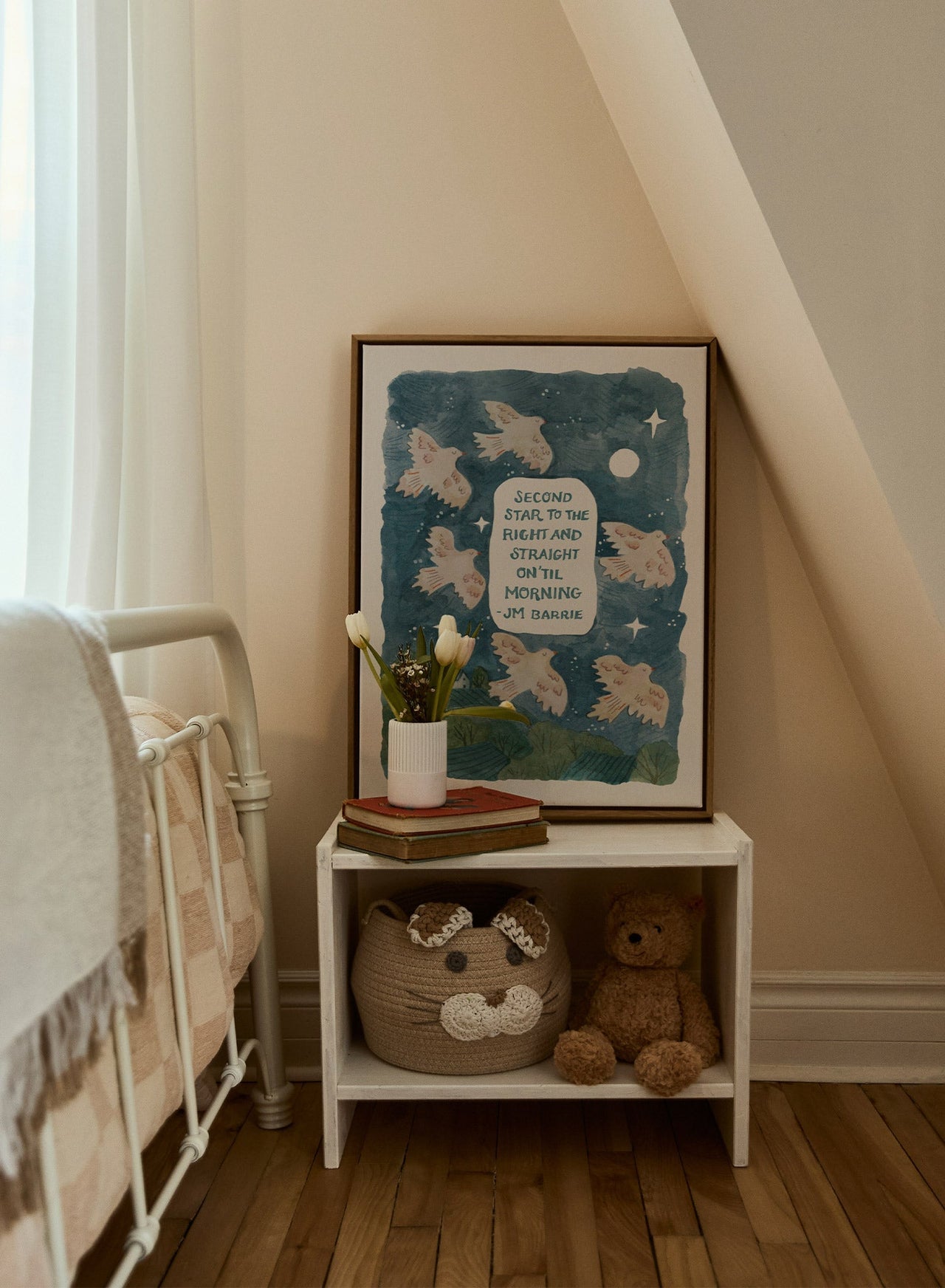 Little Bookish Canvas by Shelley Aldrich