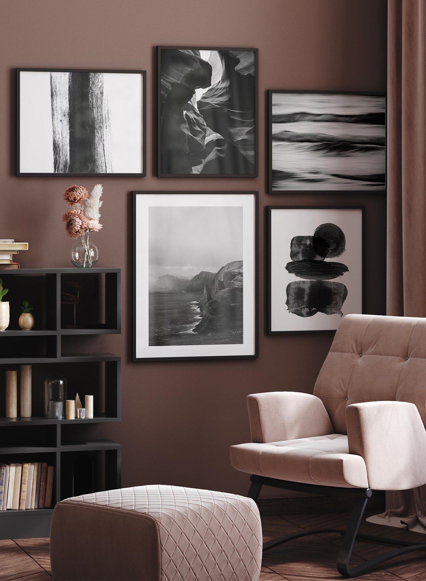 Set Noir et Blanc Audacieux