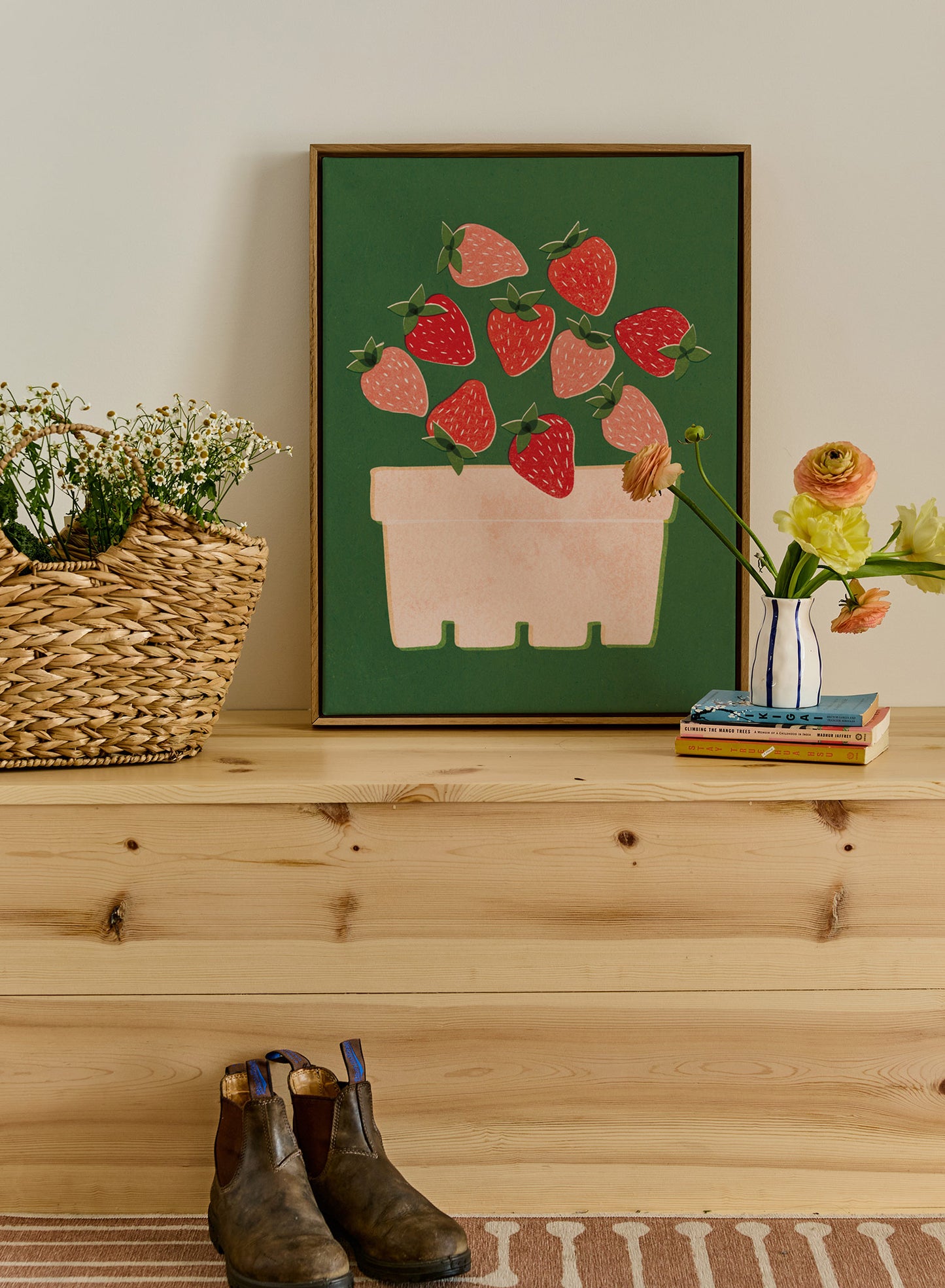 Strawberry Basket, Canvas