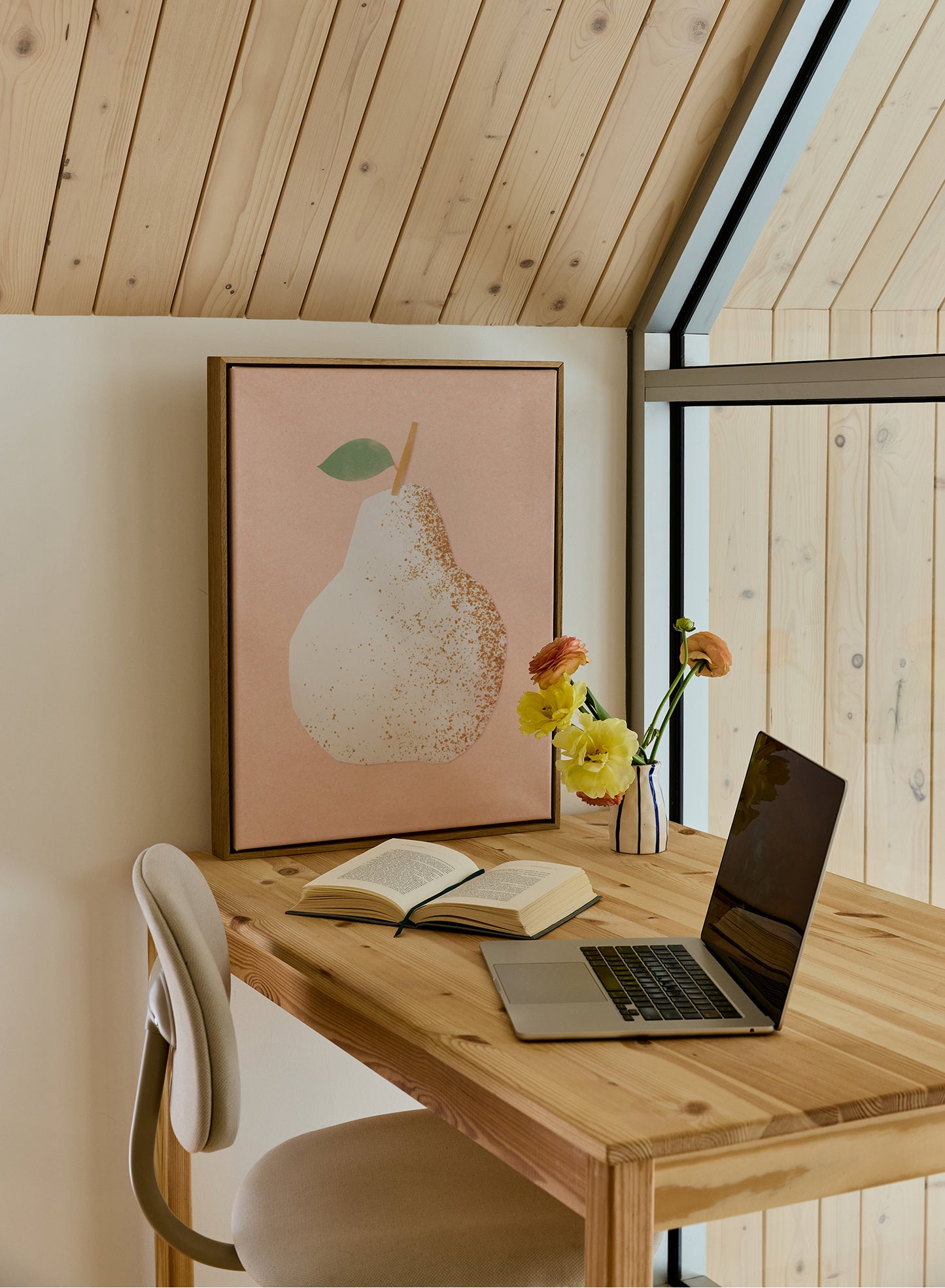 Paper Cut Pear, Poster