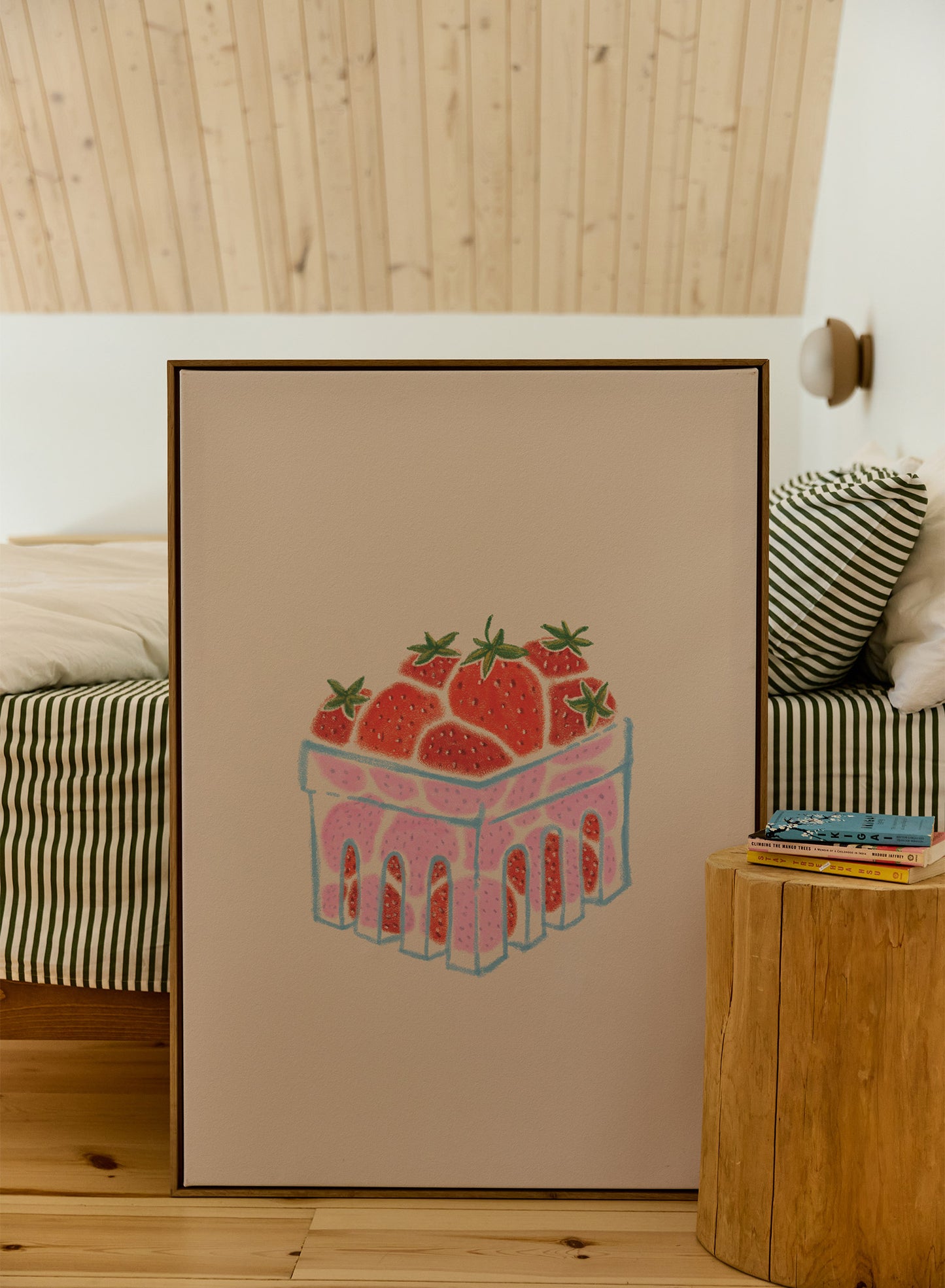 Strawberry Punnet, Poster