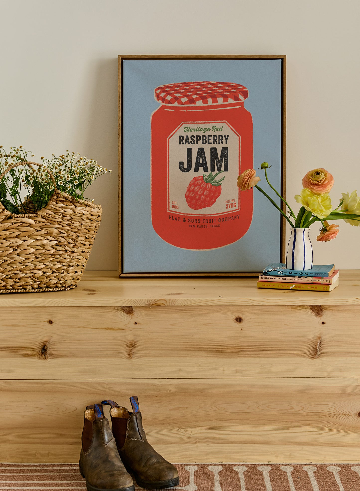 Raspberry Jam Jar, Poster