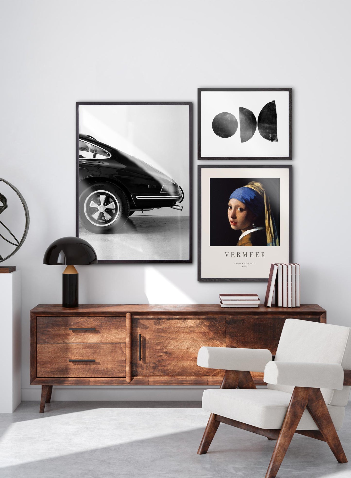 Set Voiture et peinture classique