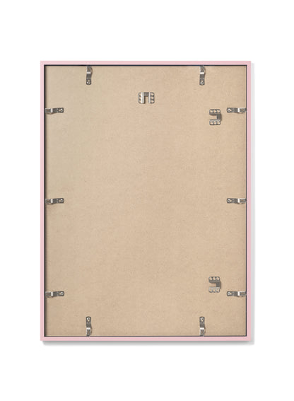 Pink Wood Frame, 24x36 in | 61x91 cm
