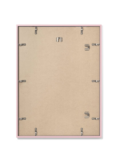 Pink Wood Frame, 18x24 in | 46x61 cm