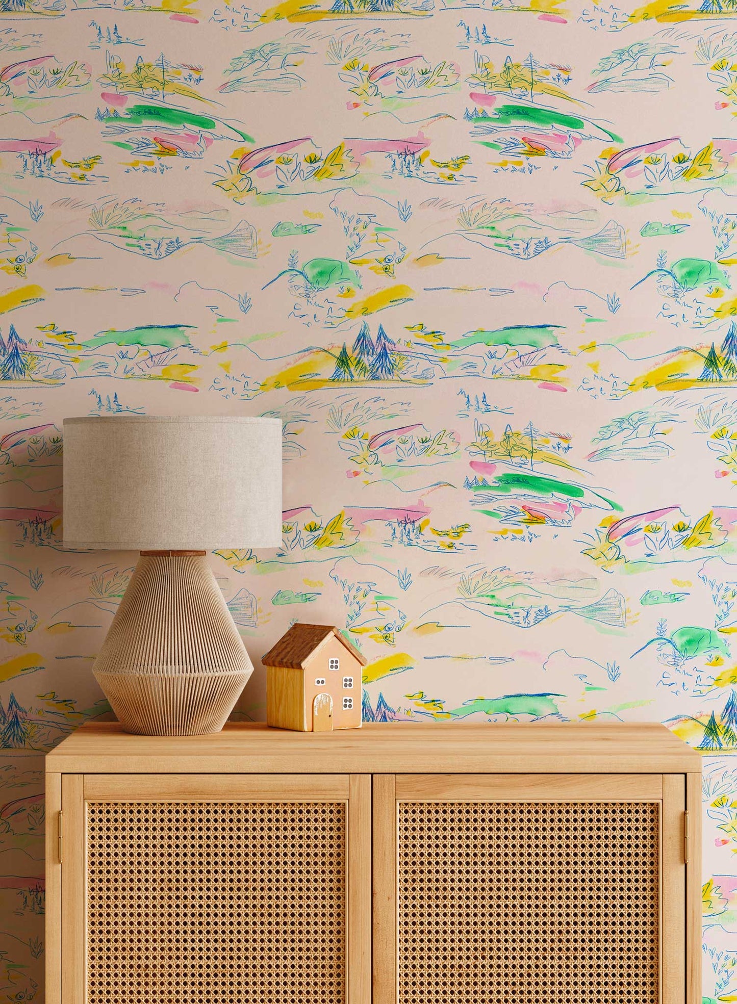 Acadia, Papier peint