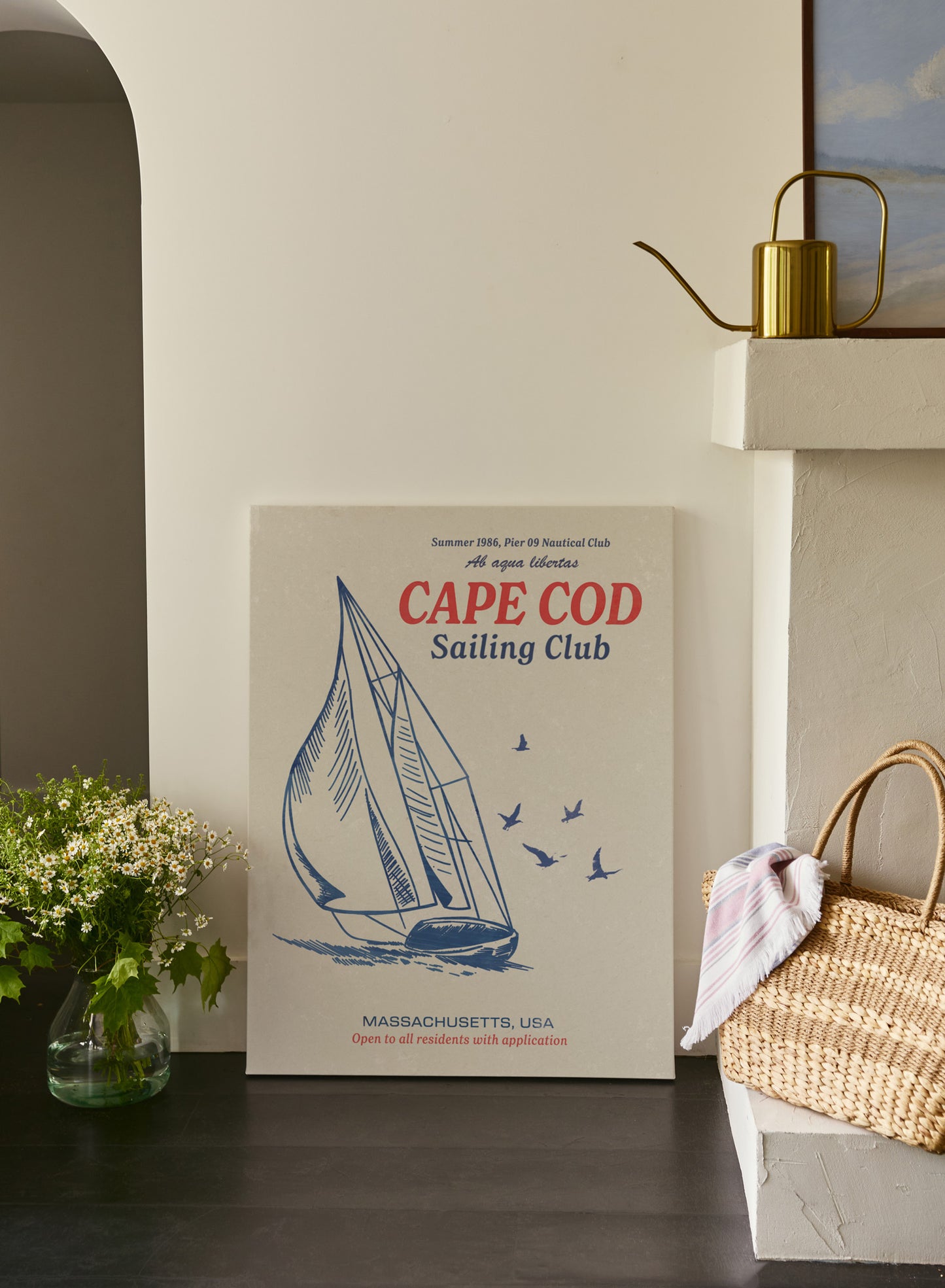 Club de voile de Cape Cod, Affiche