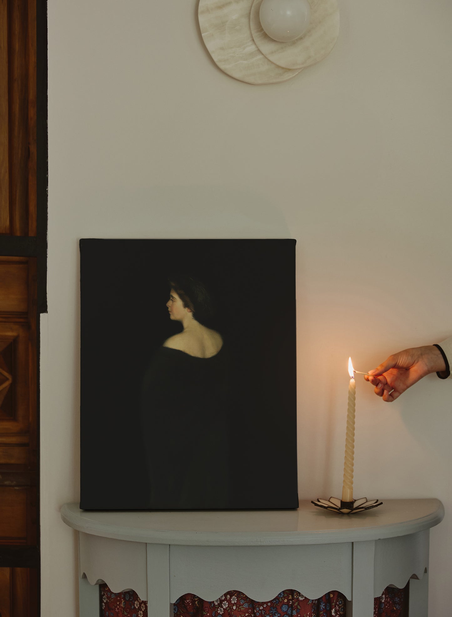 Portrait en noirceur, Affiche