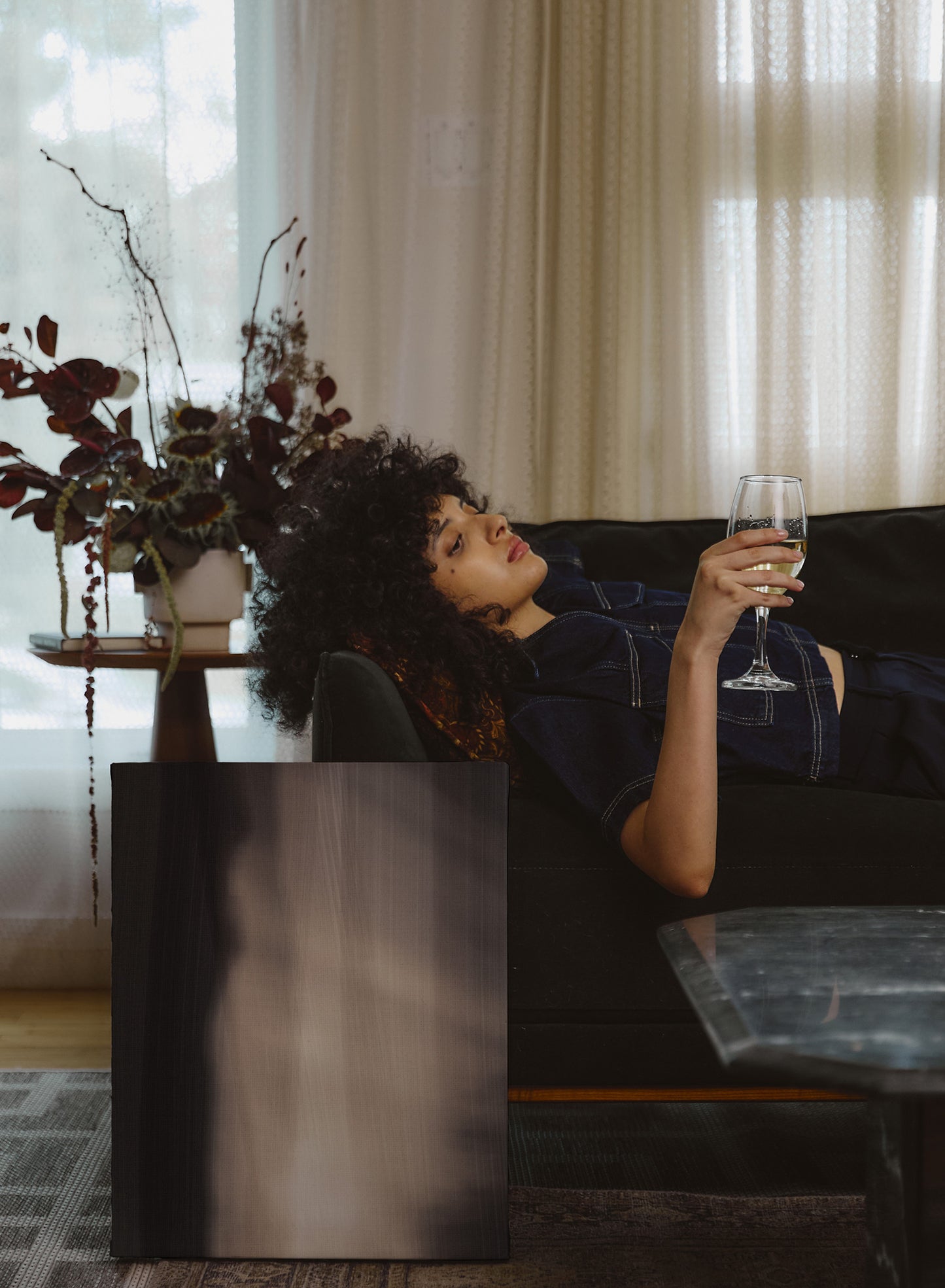 Image rémanente, Œuvre sur toile