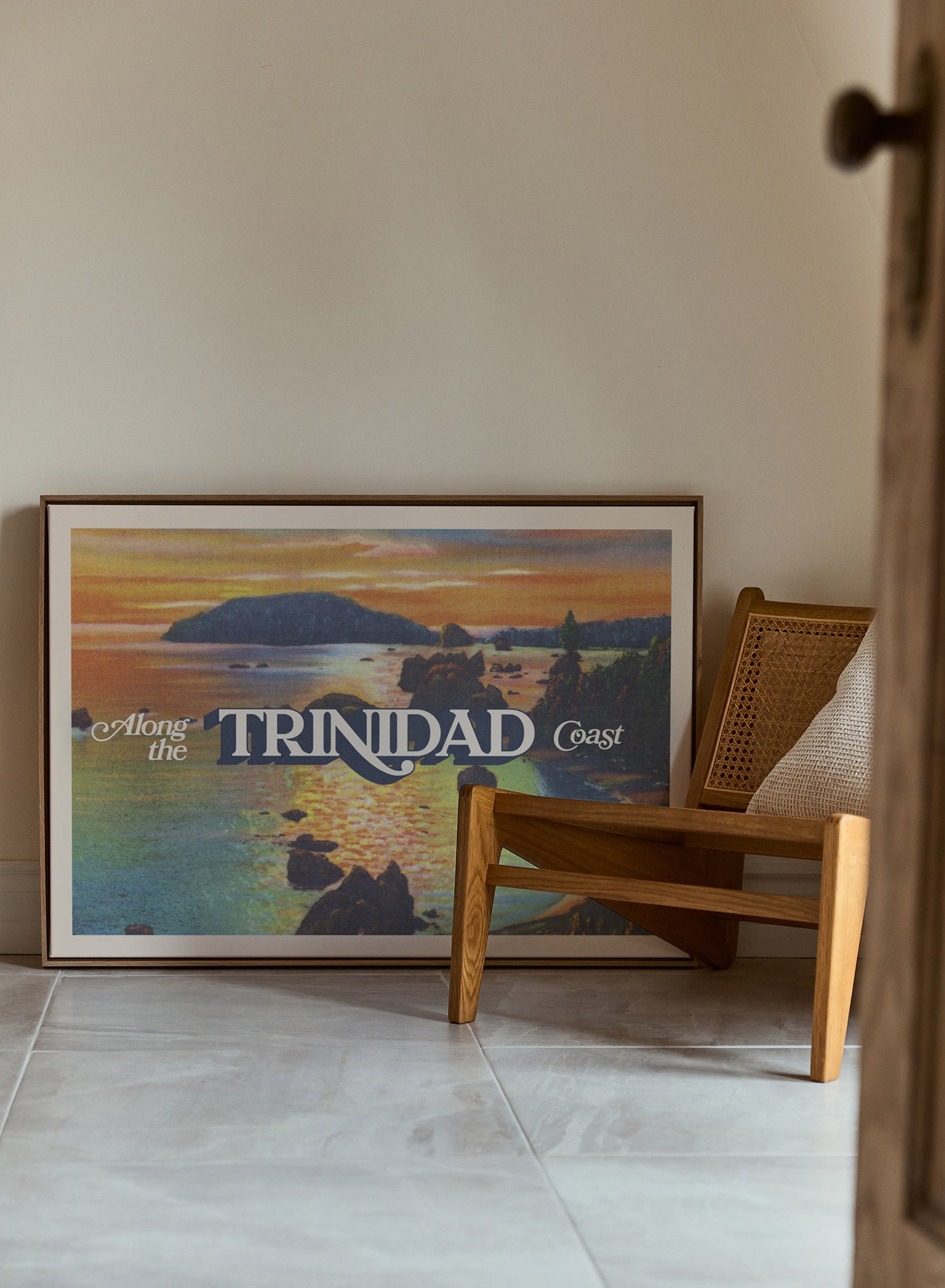 Along the Trinidad Coast, Poster