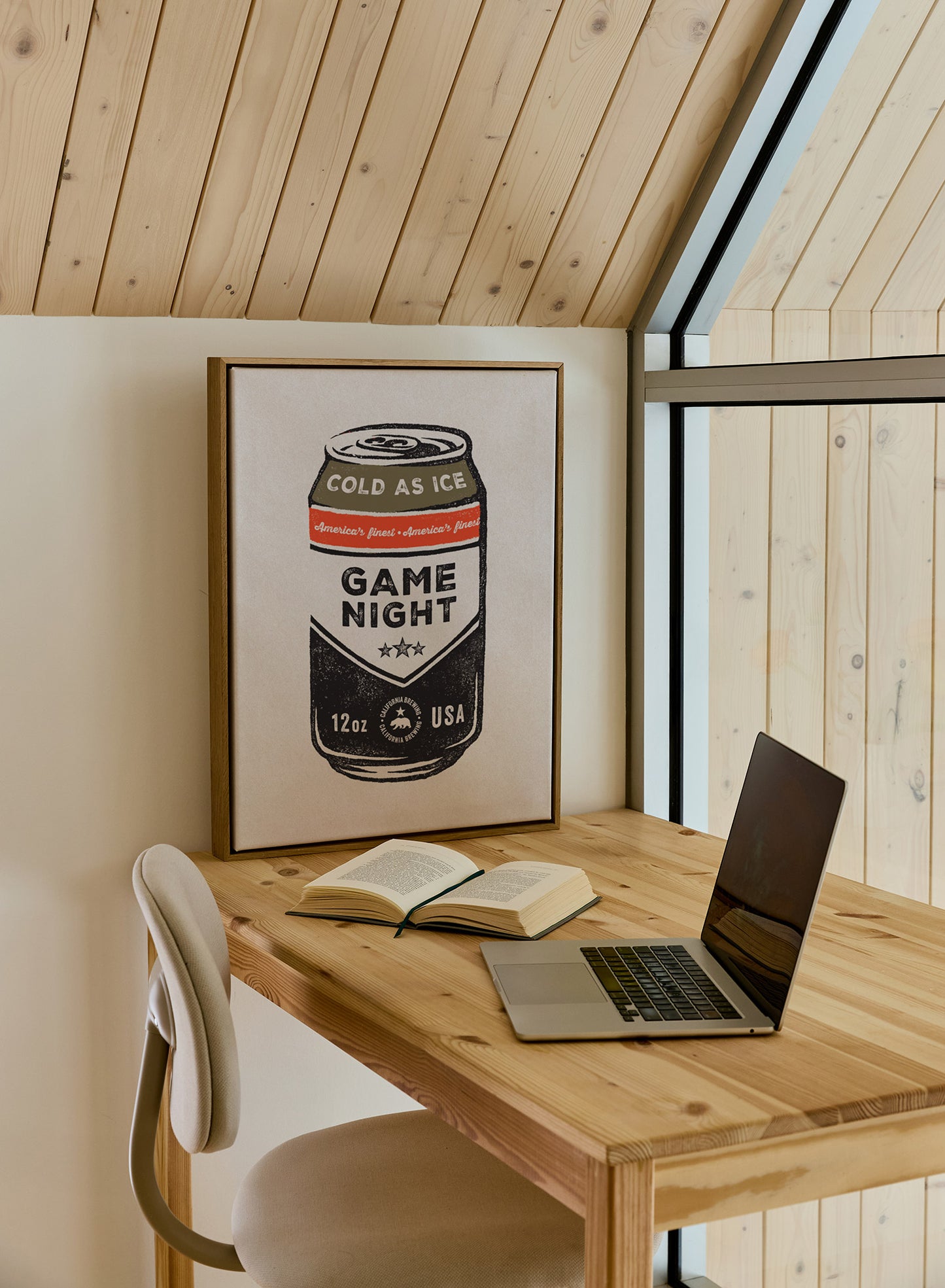 Jour de match à Anaheim, Affiche