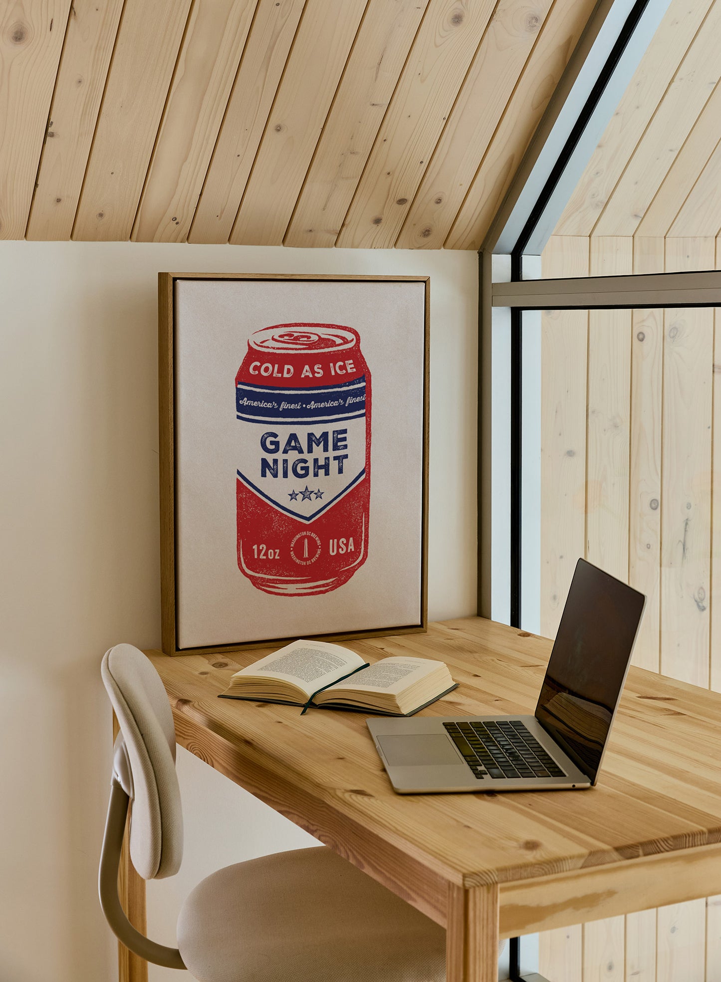 Jour de match à Washington, Affiche