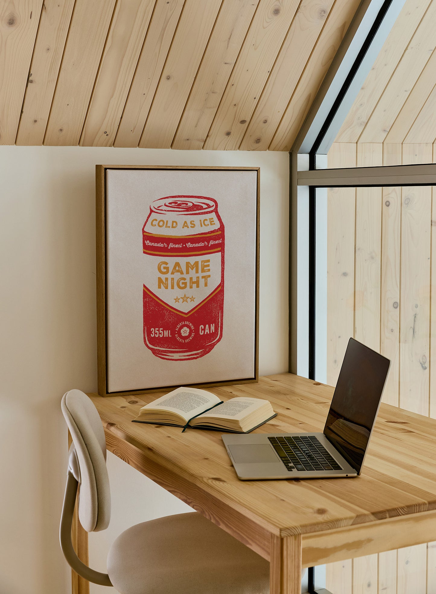 Game Night in Calgary, Poster