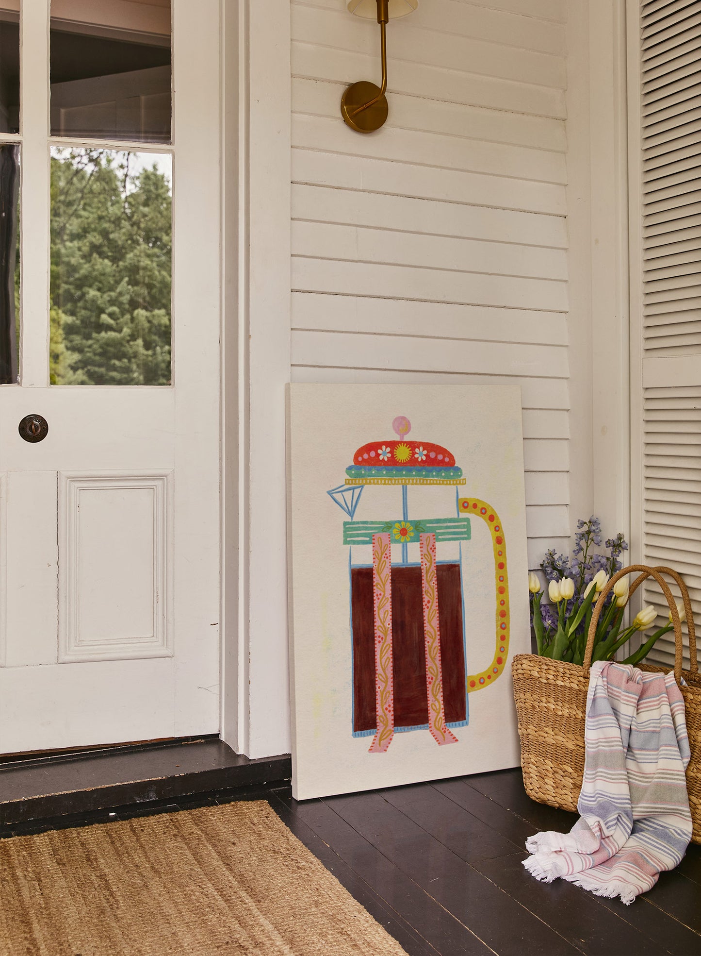 Jolie cafetière, Affiche