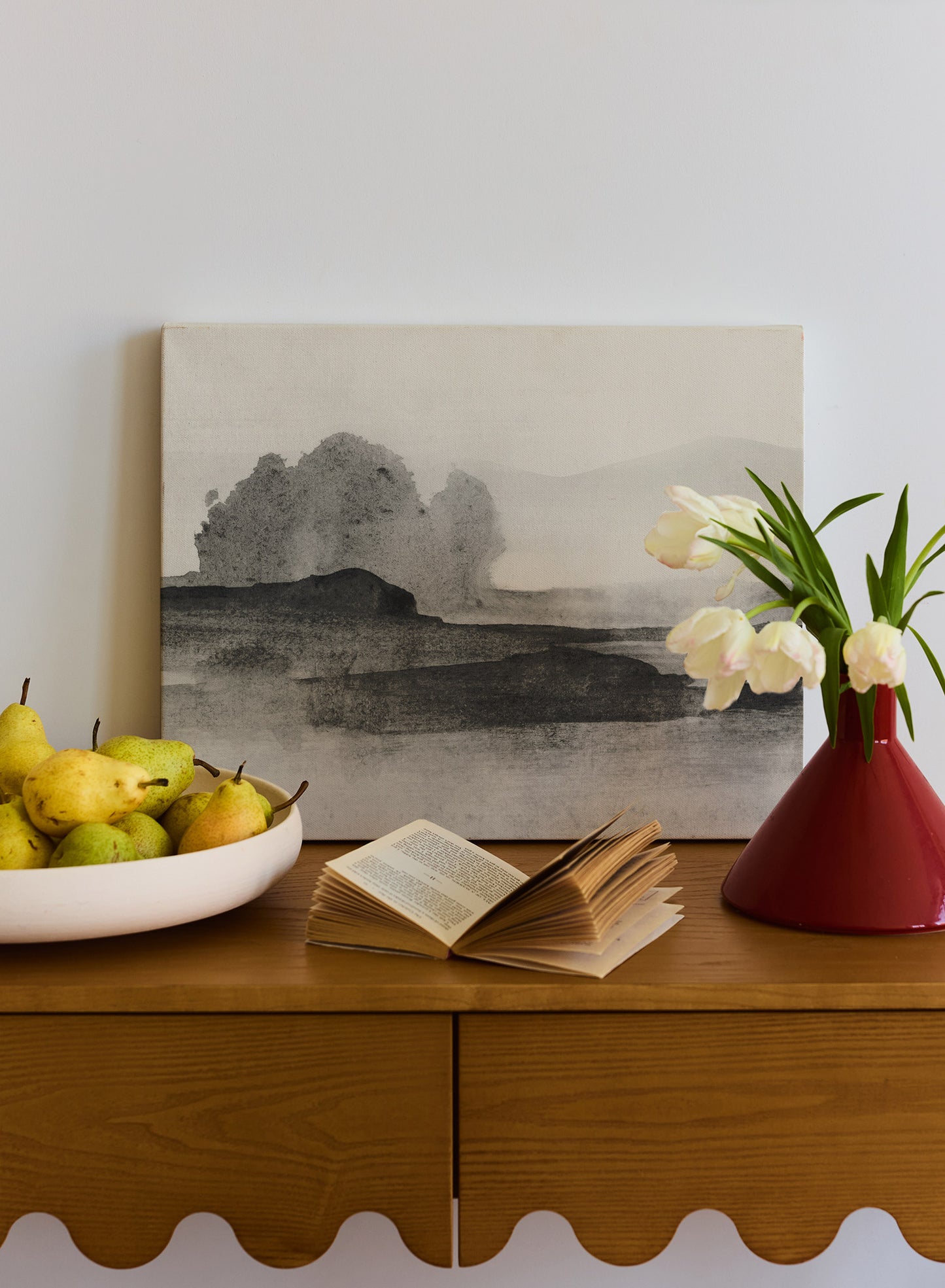 Fog Over Hills, Poster