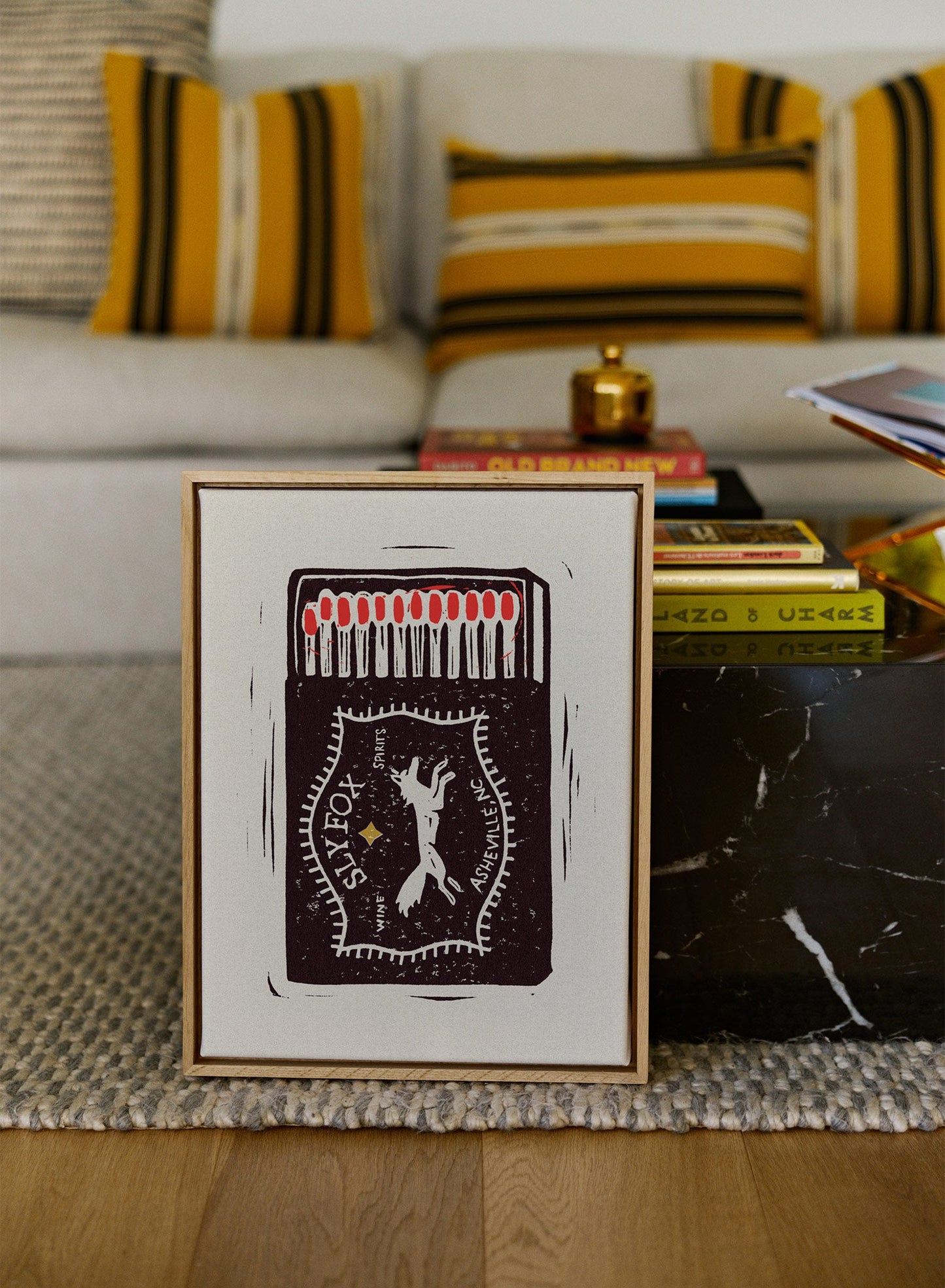 Sly Fox Matchbox, Canvas