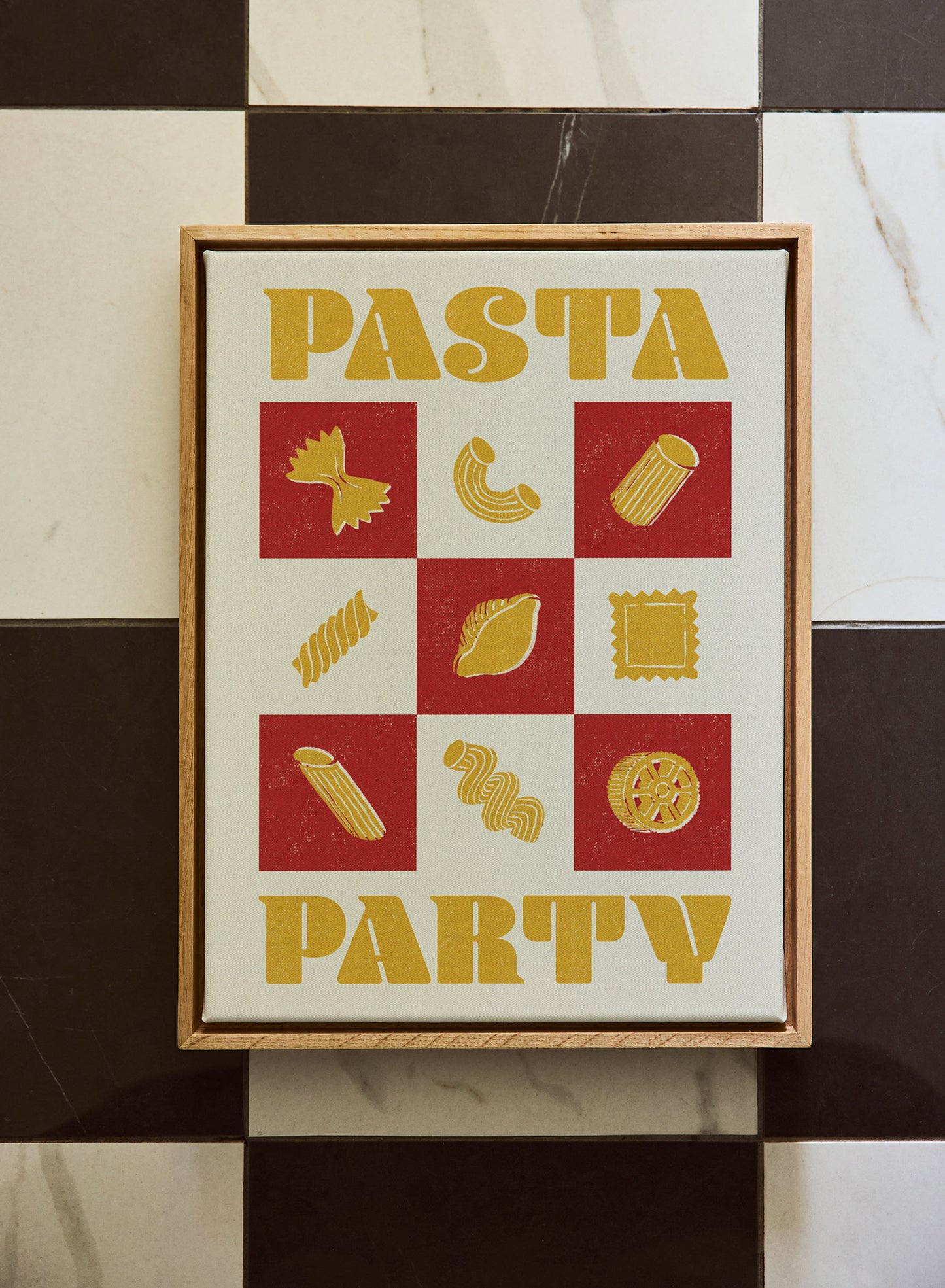 Pasta Party, Poster
