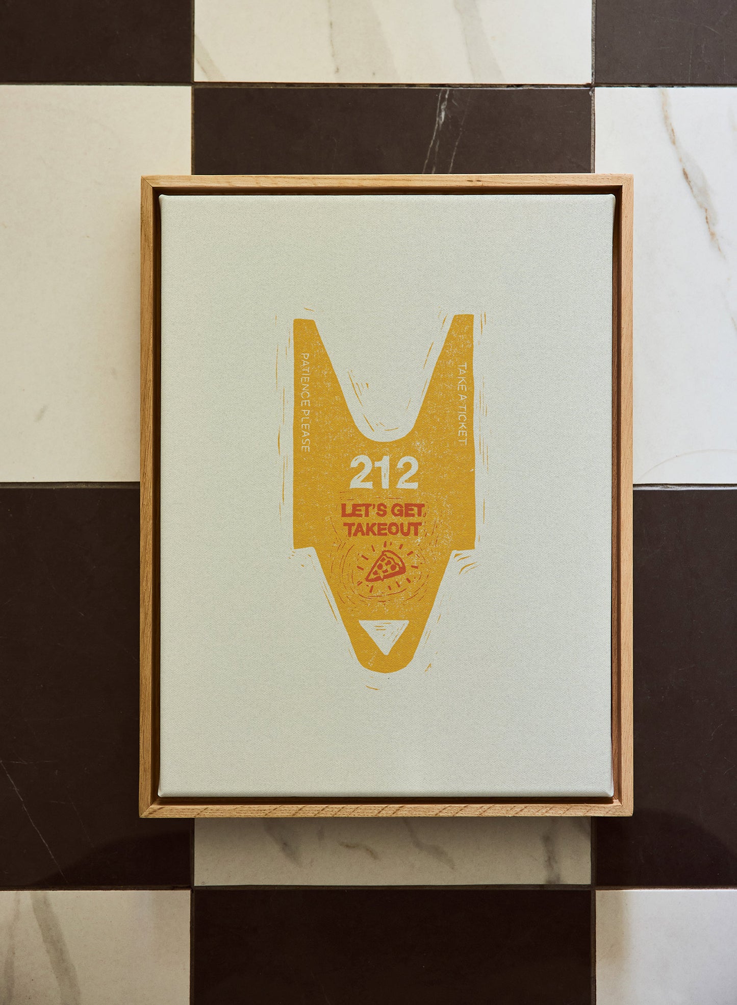 On se prend du take-out?, Affiche