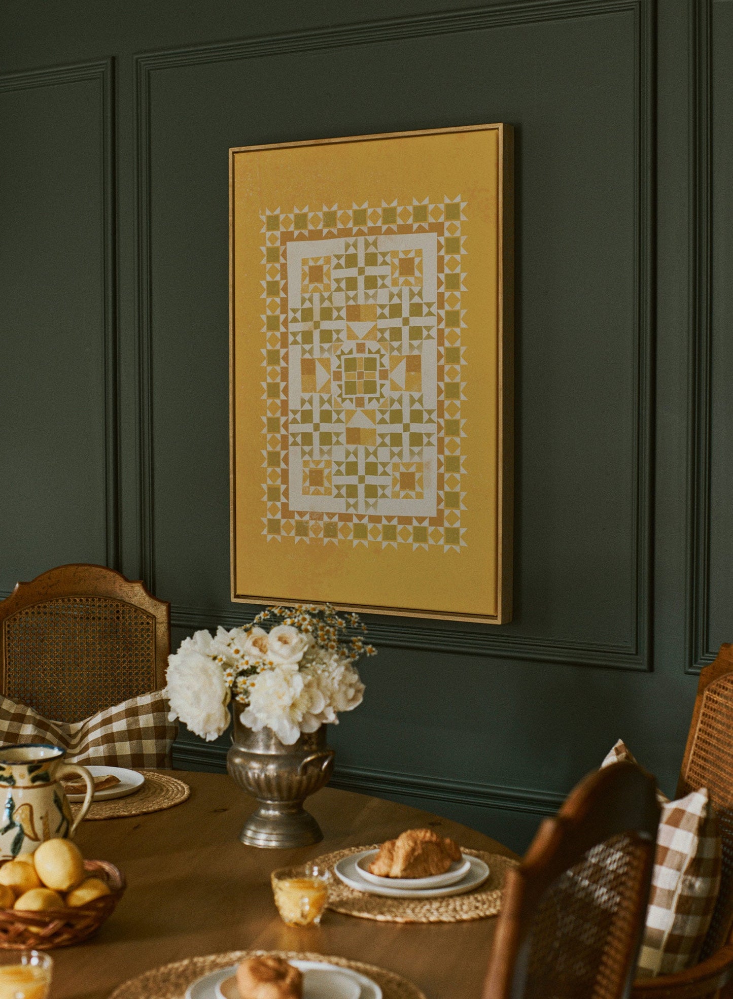 September's Mosaic, Canvas