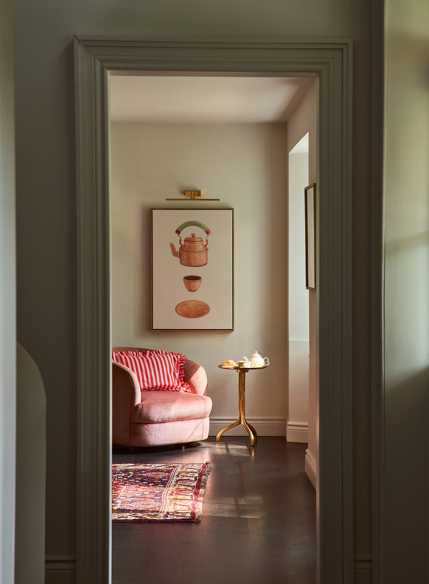 Cha Après-midi, Œuvre sur toile