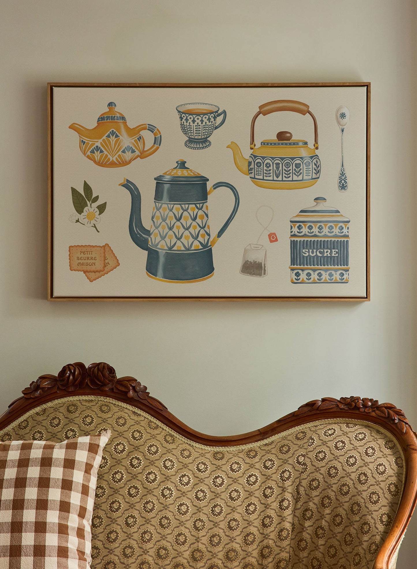 It's Tea Time, Canvas