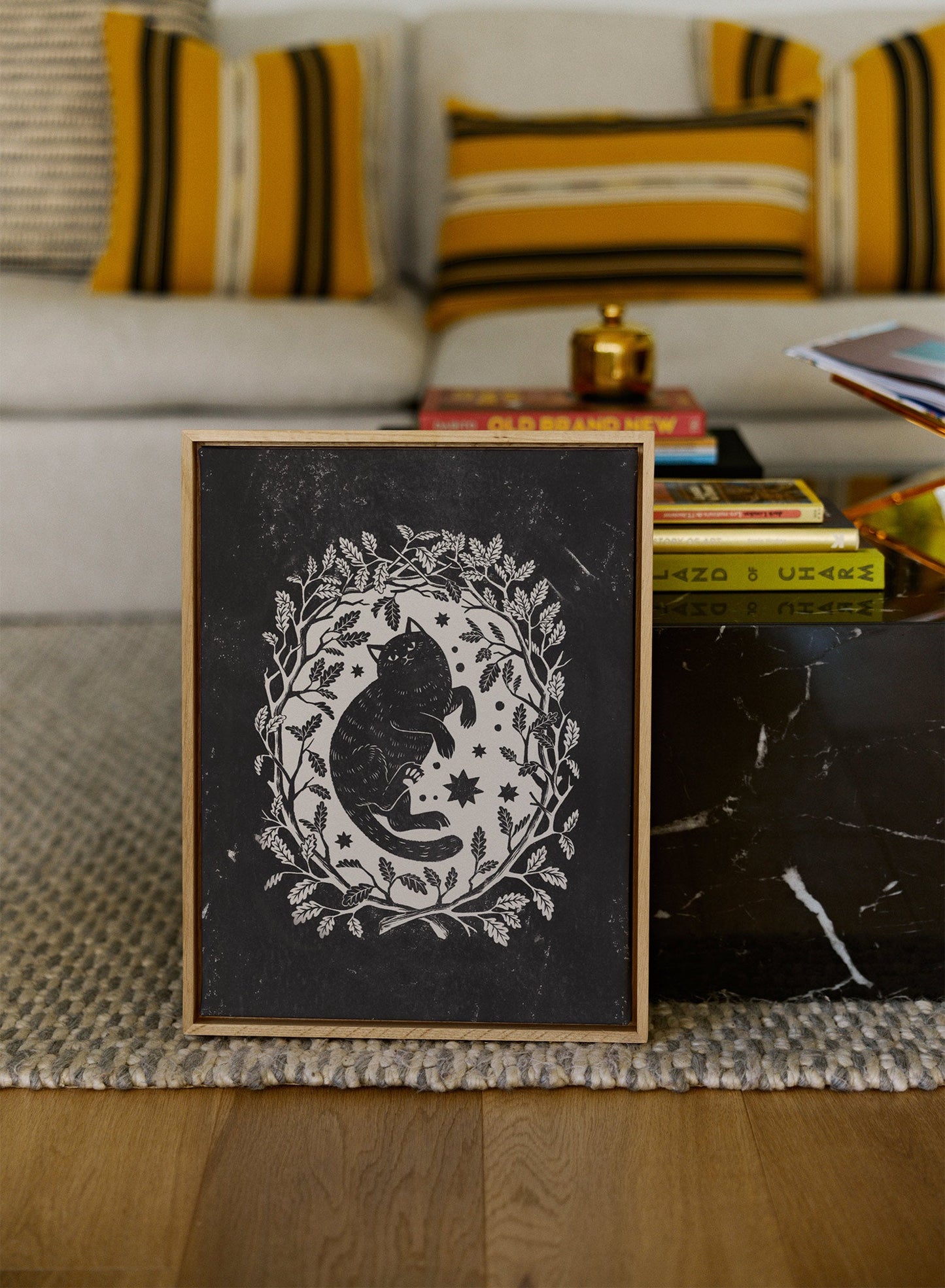 Who Says I Bring Bad Luck?, Canvas