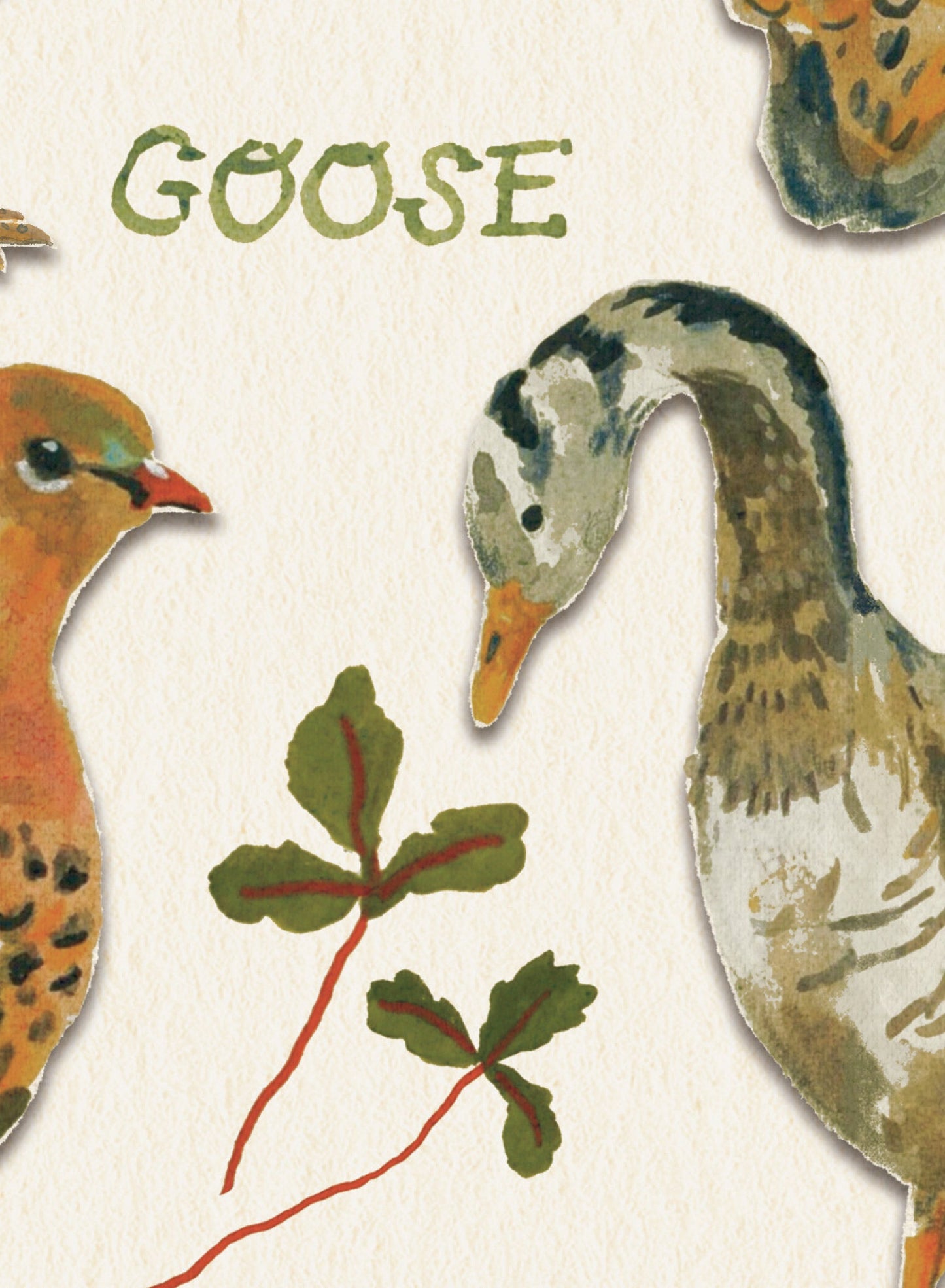 Petit monde à plumes, Toile