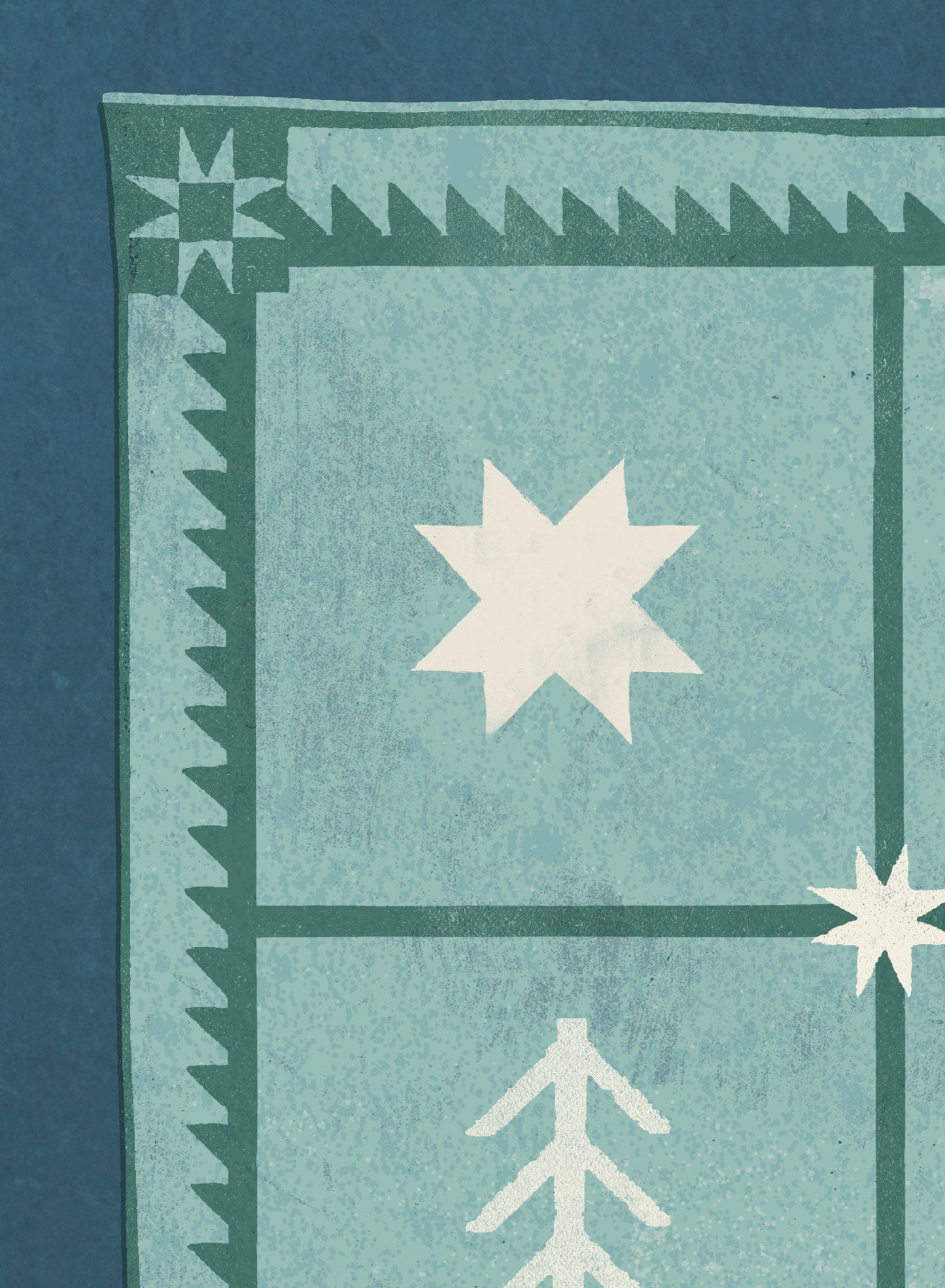 Quilted Coziness, Canvas