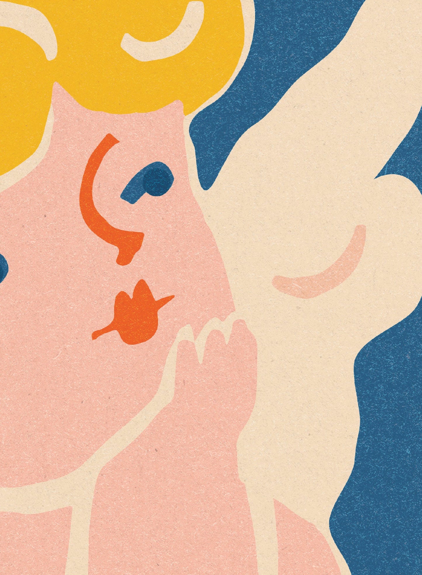 Angelic Winter Manifestation, Canvas