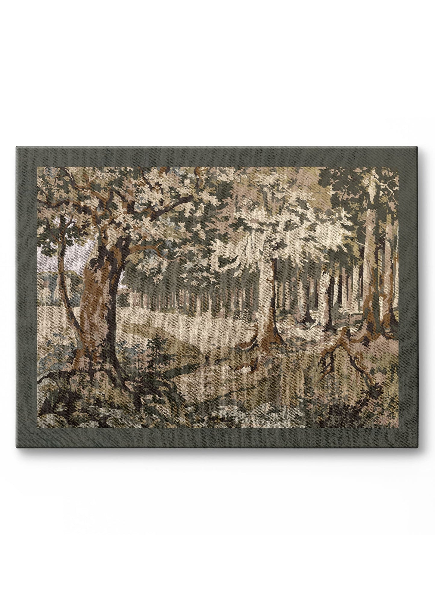 Tapisserie forestière, Affiche