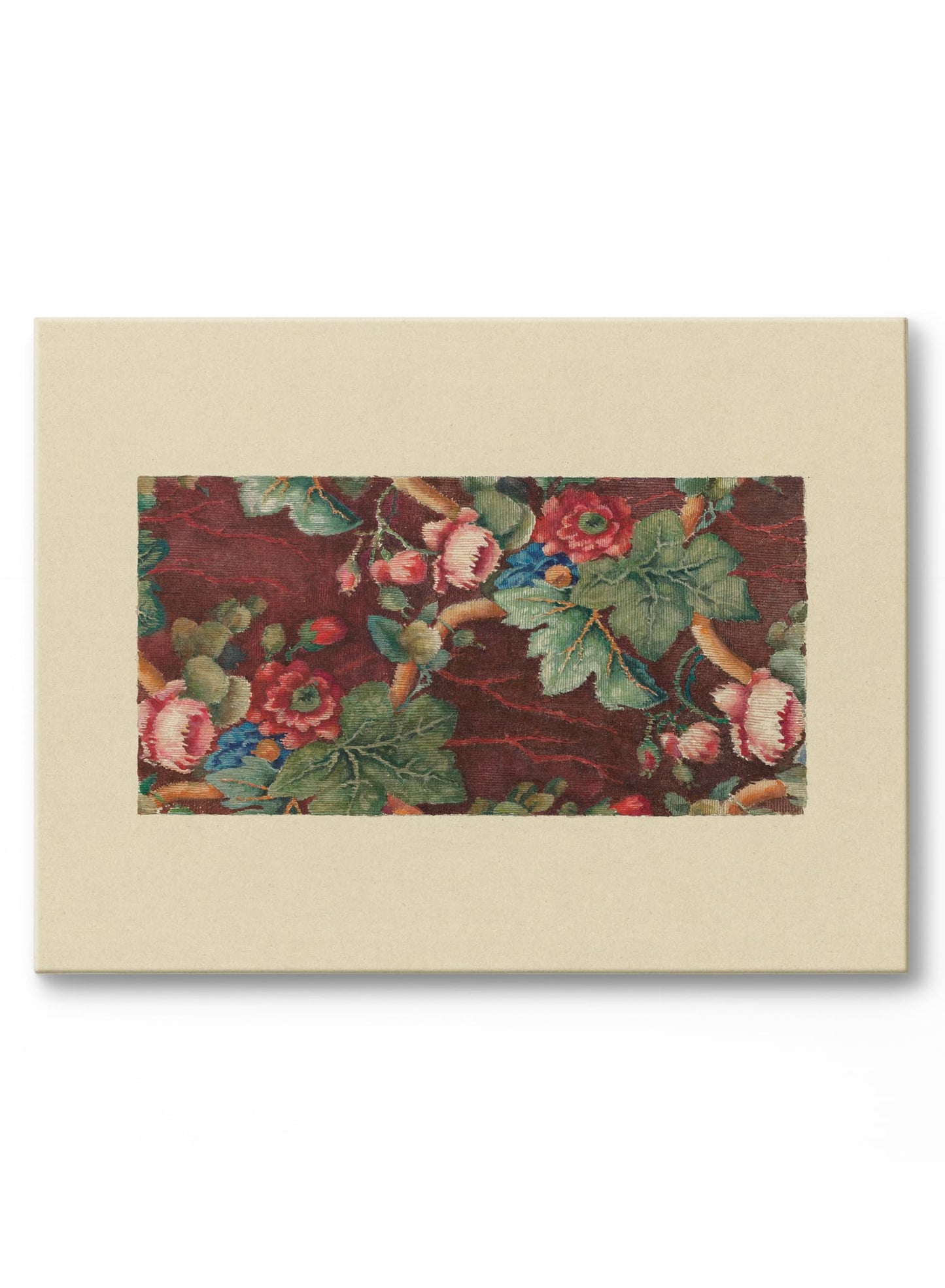 Tapestry in Wine Red, Poster
