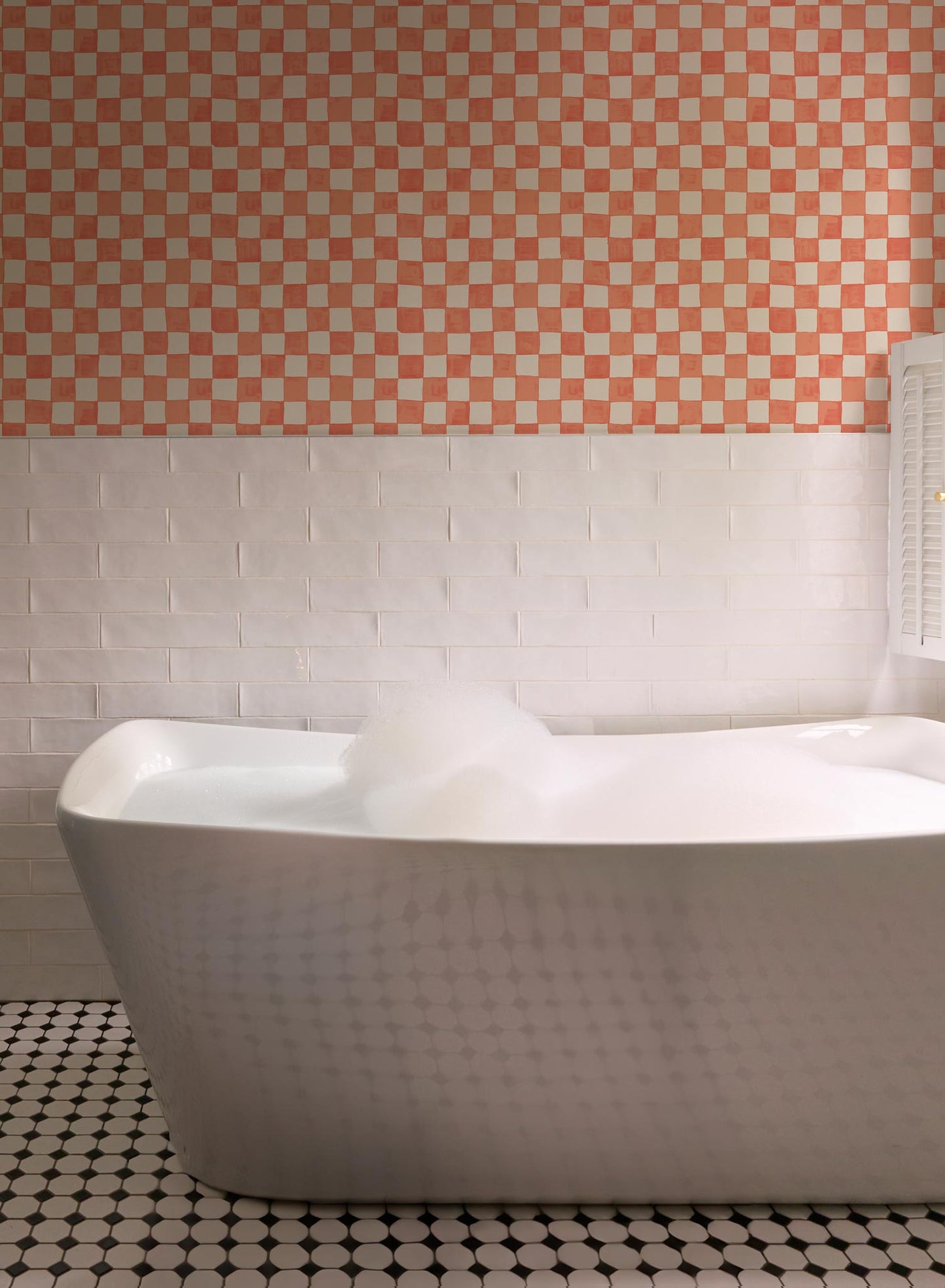 Coups de crayons, Papier peint