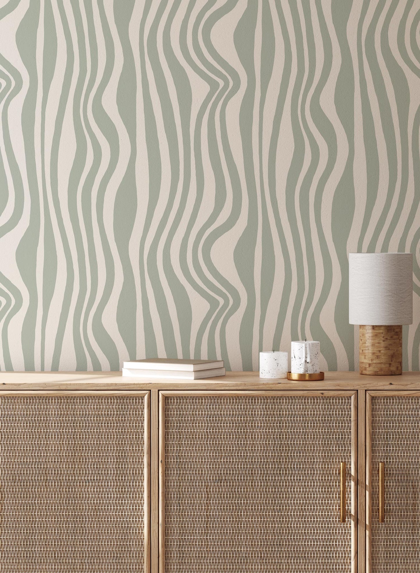 Souple, Papier peint