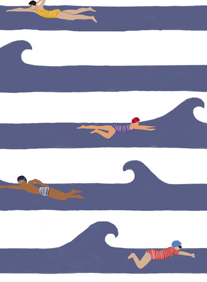 Swim meet, Wallpaper
