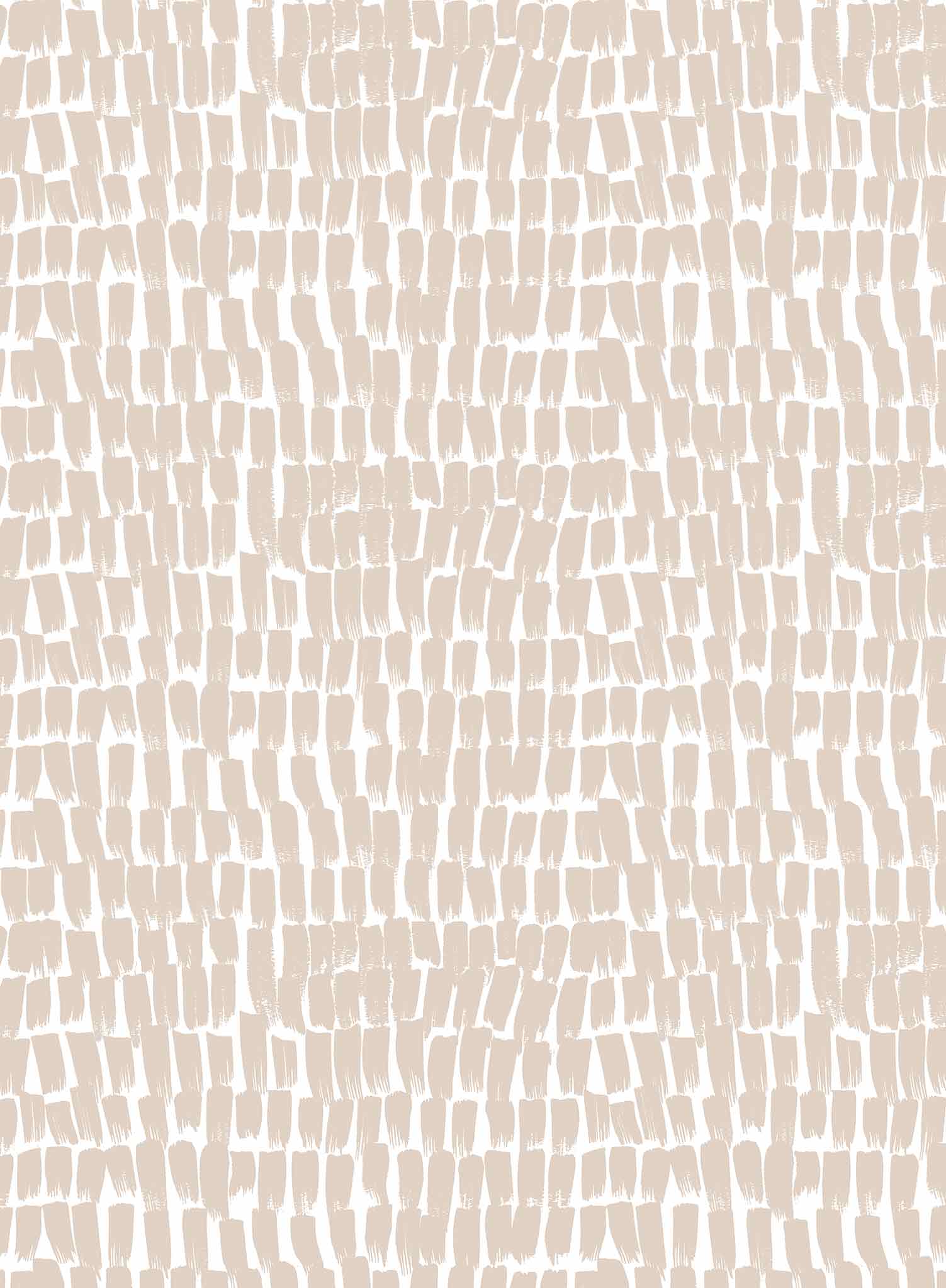 Stroke of Genius is a minimalist wallpaper by Opposite Wall of short vertical brush strokes.