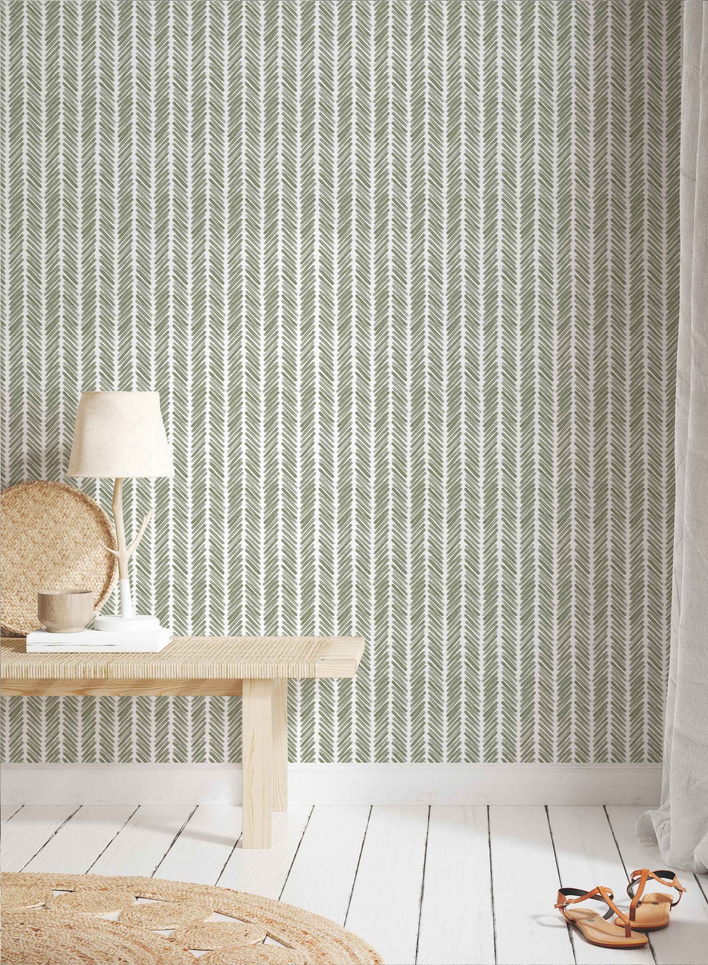 Jolis traits, Papier peint