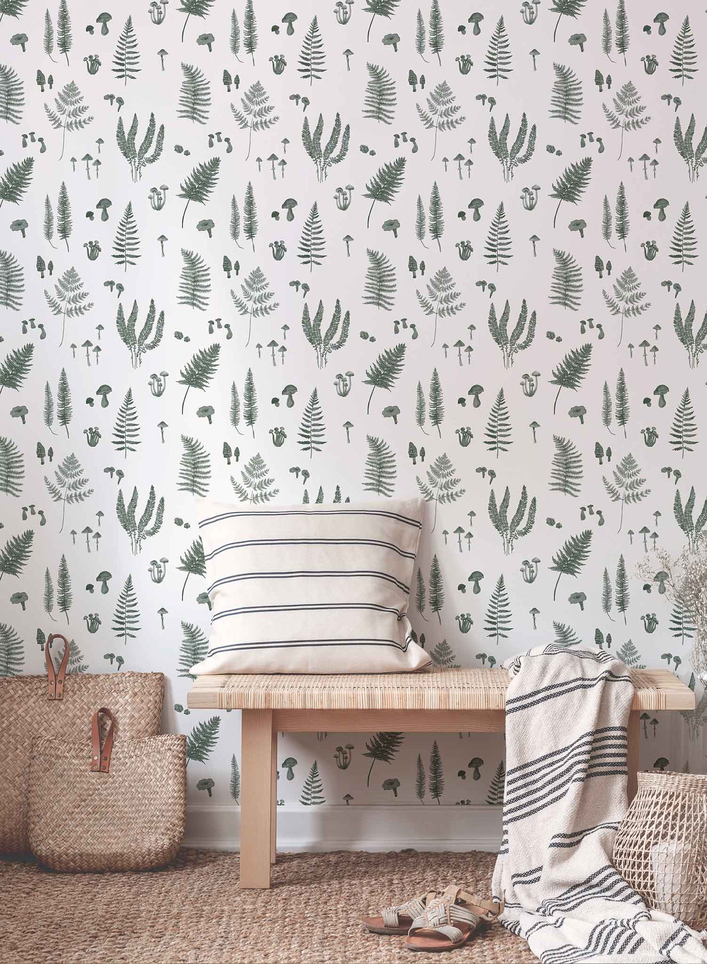 Beautés sauvages, Papier peint