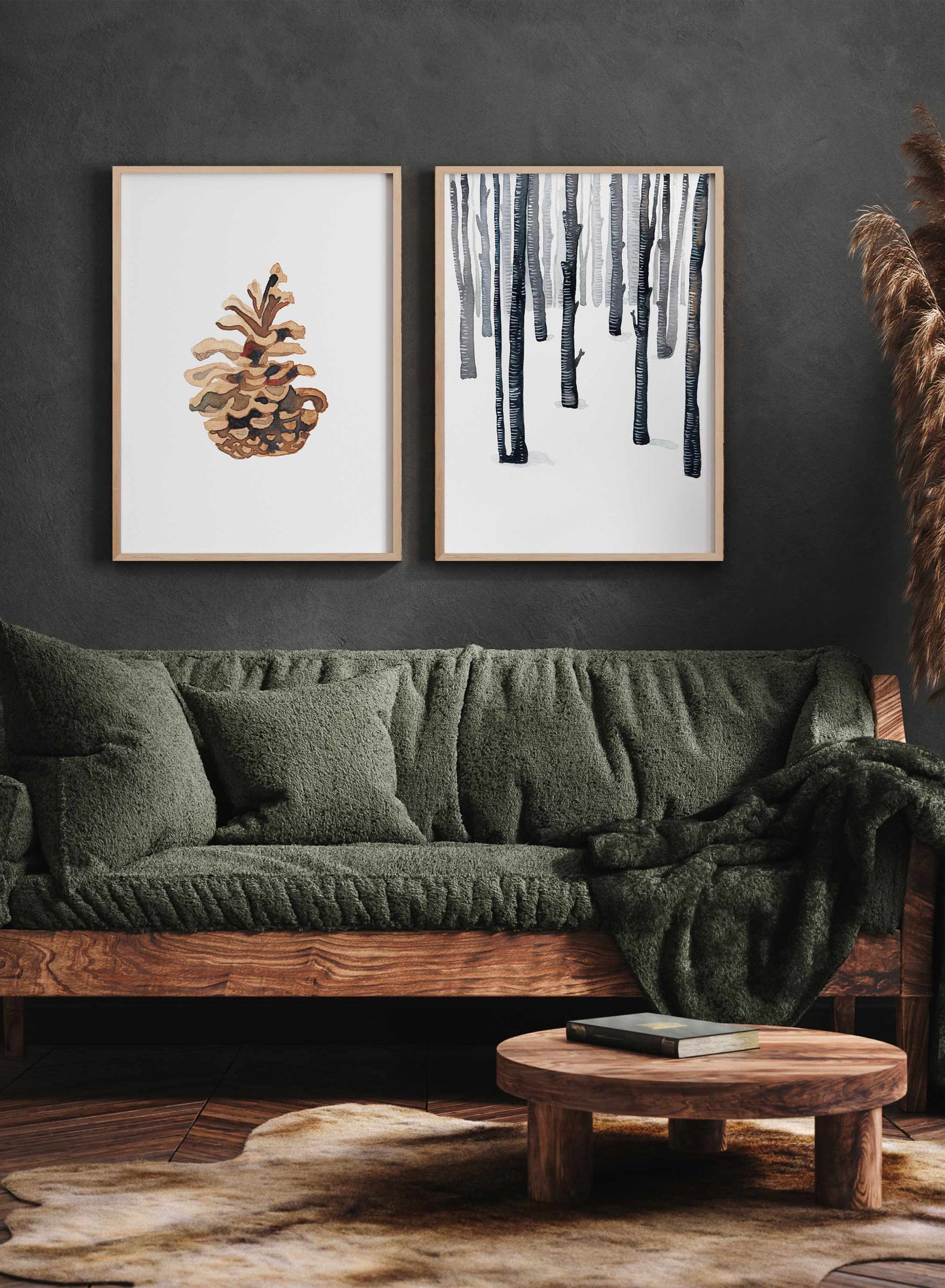 Dans les bois, Affiche