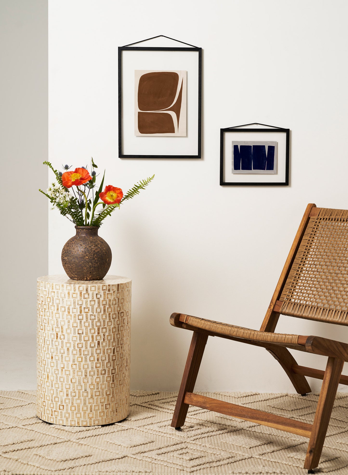 Cadre flottant en chêne noir, 12x16 po | 31x41 cm