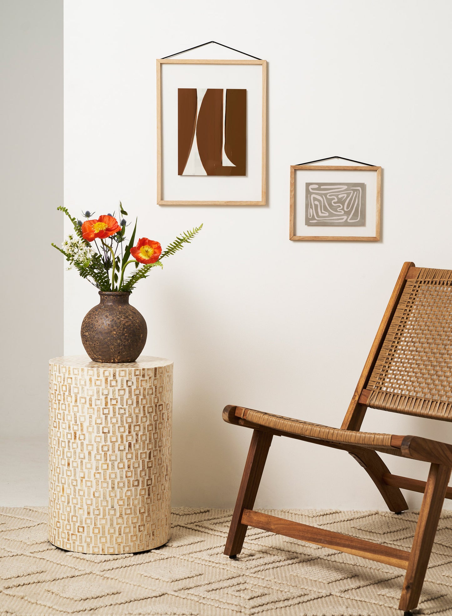 Cadre flottant en chêne naturel, 12x16 po | 31x41 cm