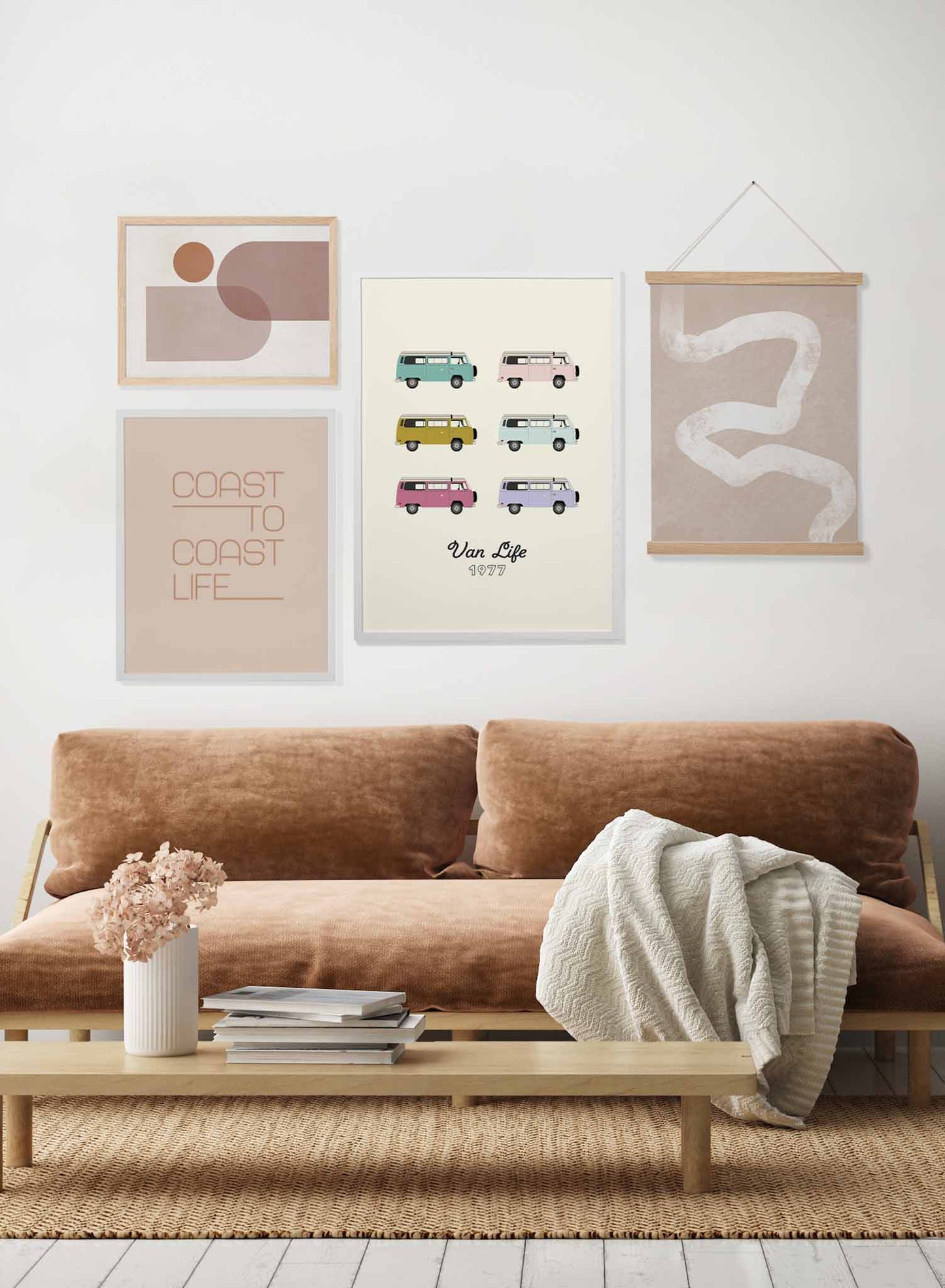 La vie en van, Affiche