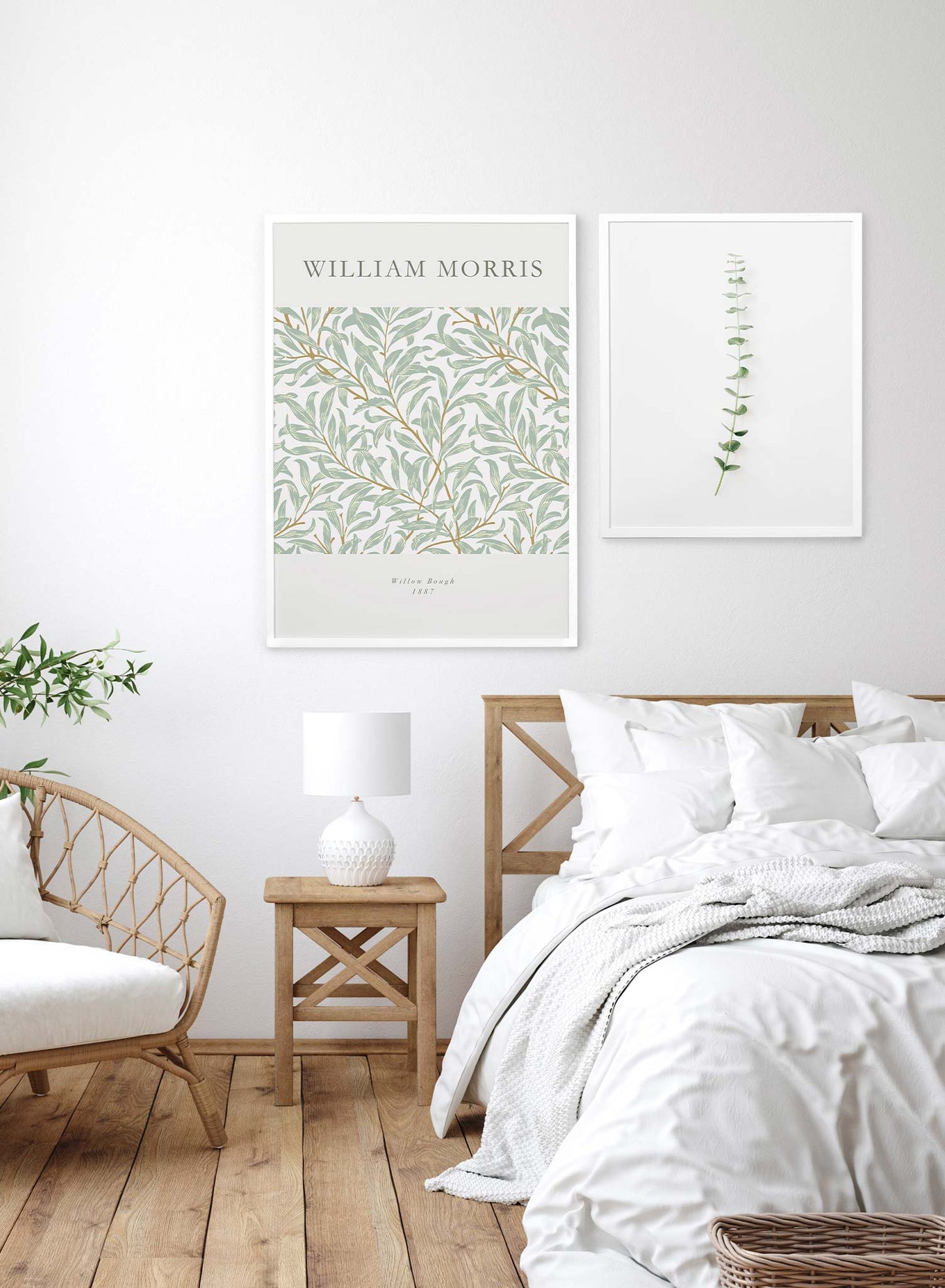 Willow Bough is a minimalist artwork by Opposite Wall of William Morris's Willow Bough from 1887.