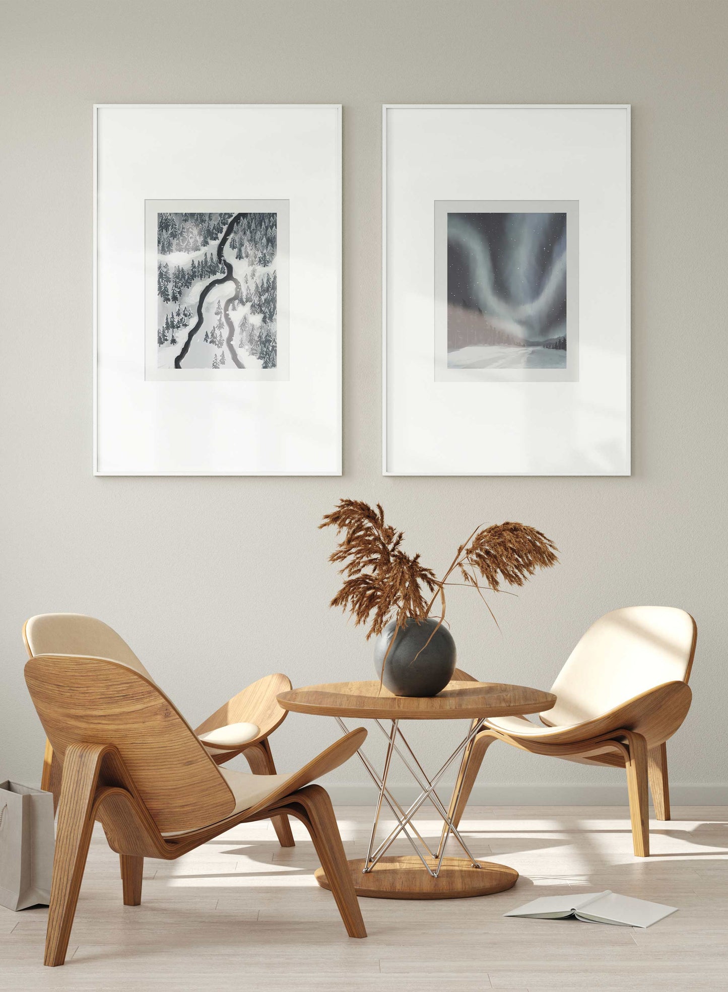 Dans le nord, Affiche