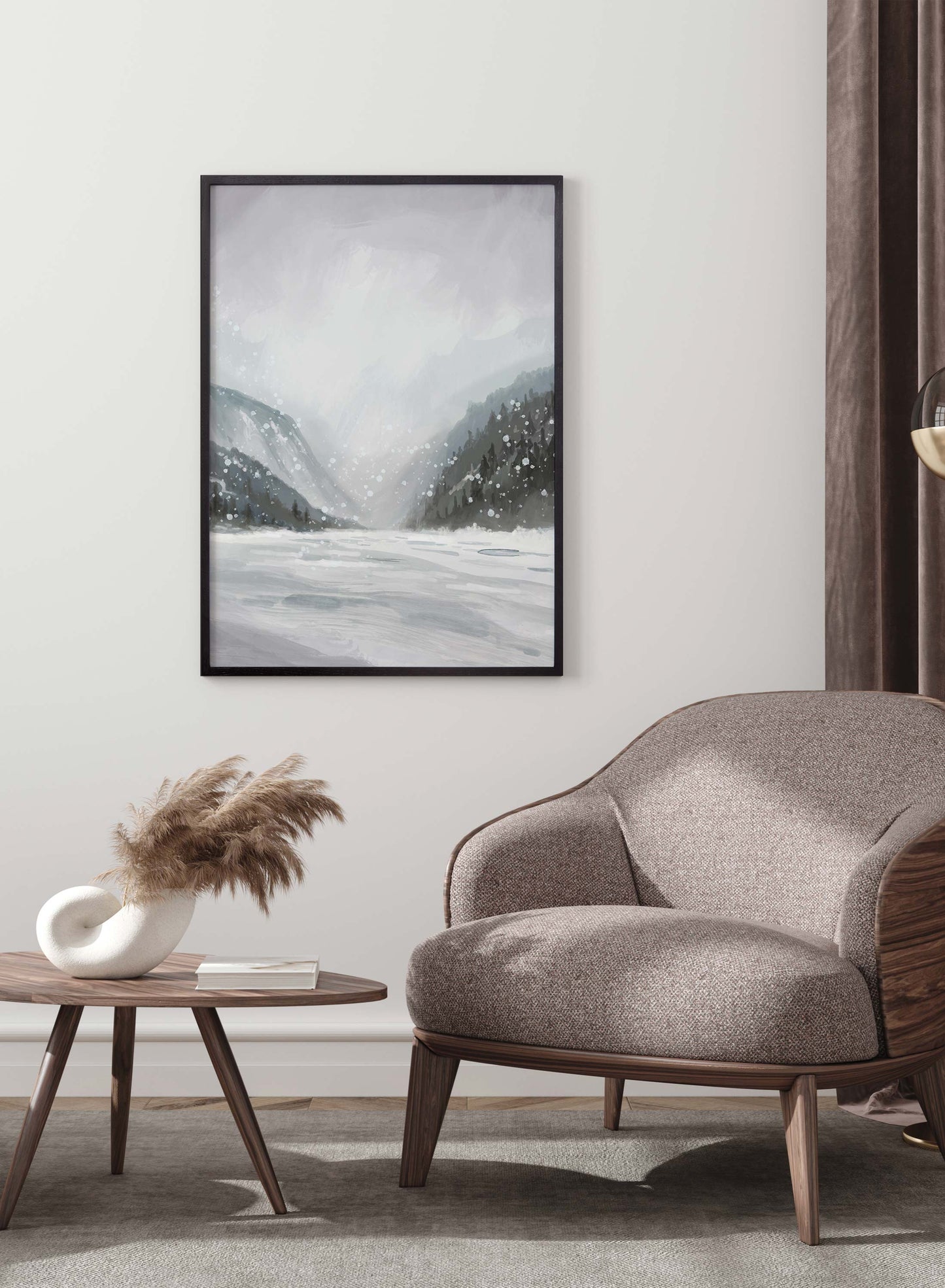 Au pays de l’hiver, Affiche