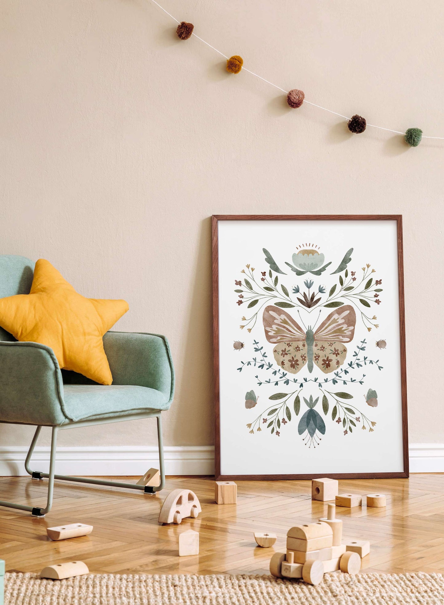 Beauté ailée, Affiche