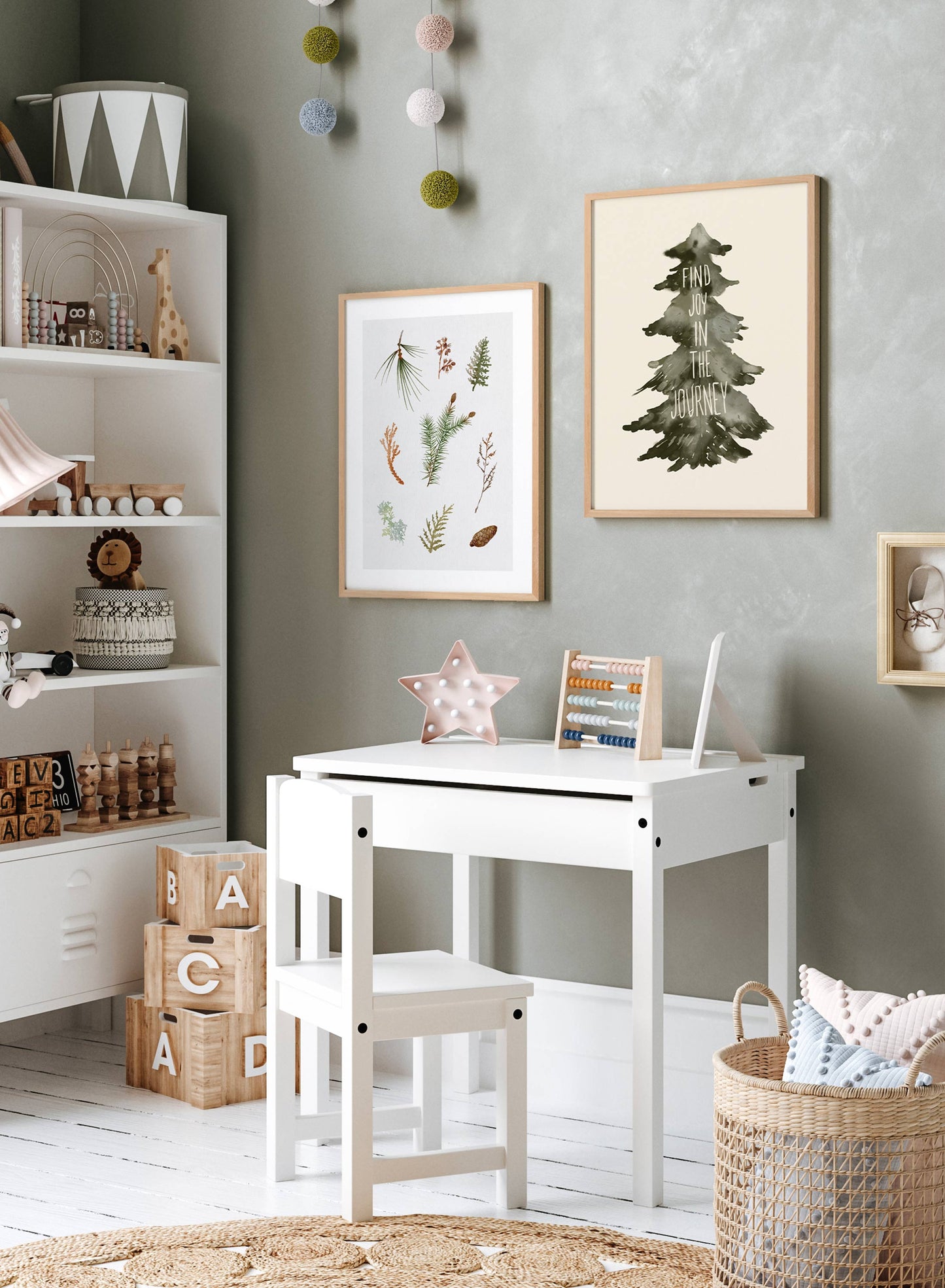 Cheminement joyeux, Affiche