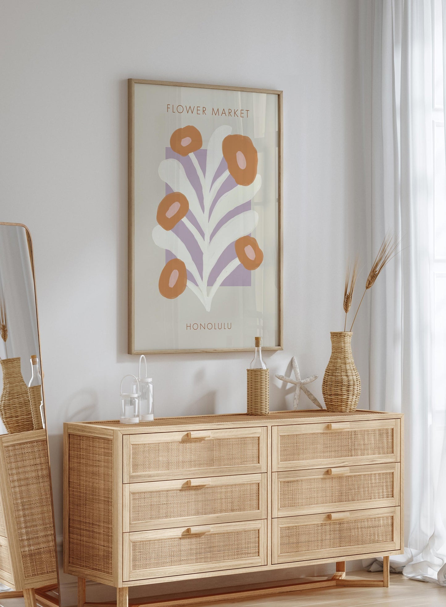 Marché de Honolulu, Affiche