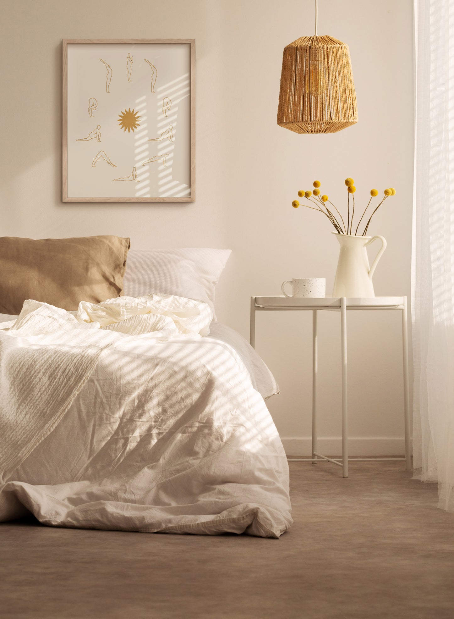 Salutation au soleil, Affiche