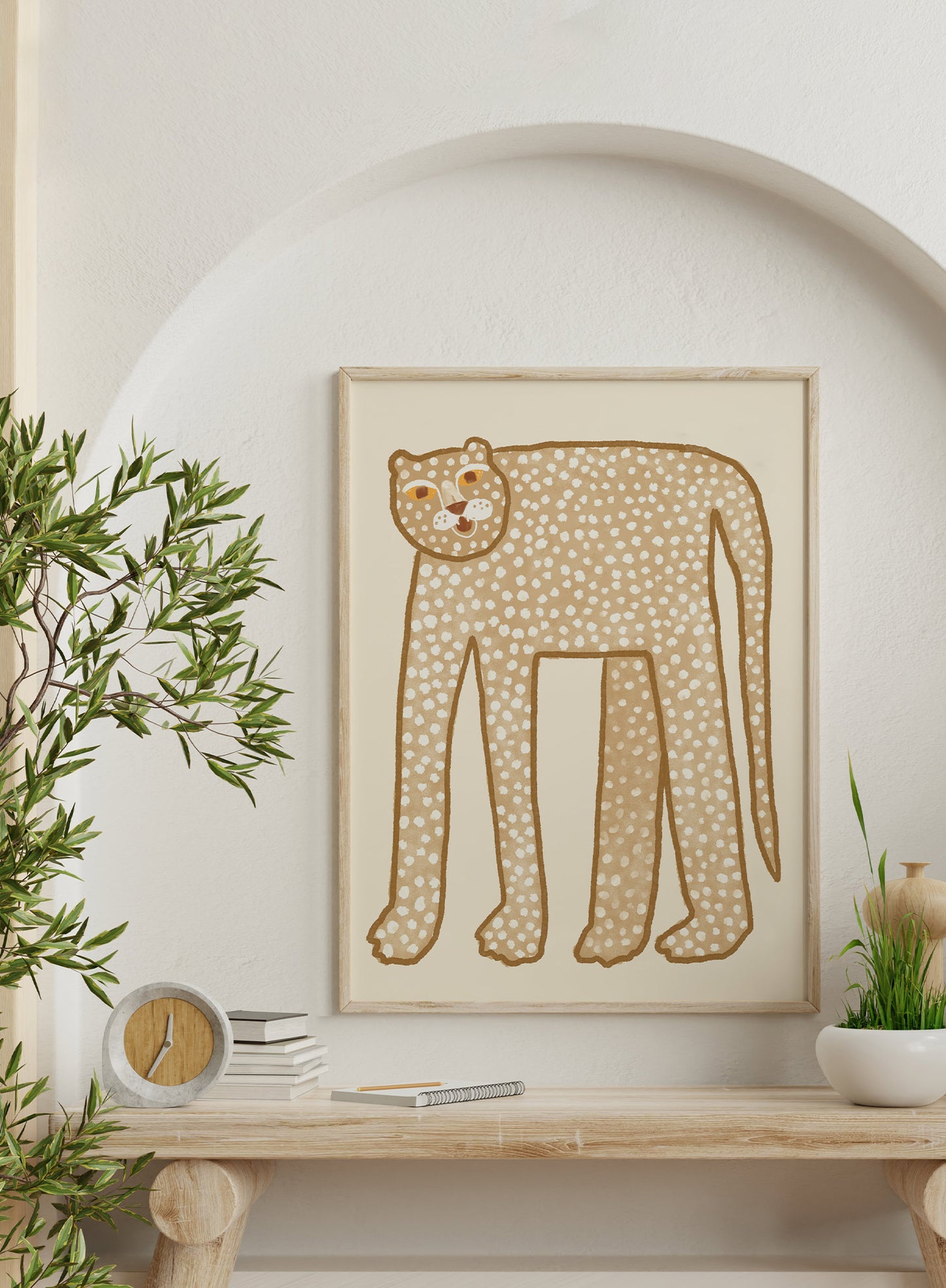 Jolly Jungle Cat, Poster