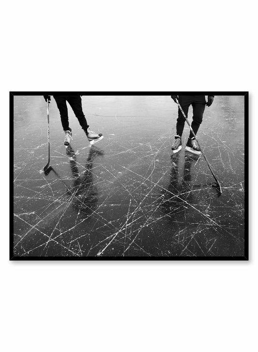On Thin Ice Hockey, Poster | Oppositewall.com